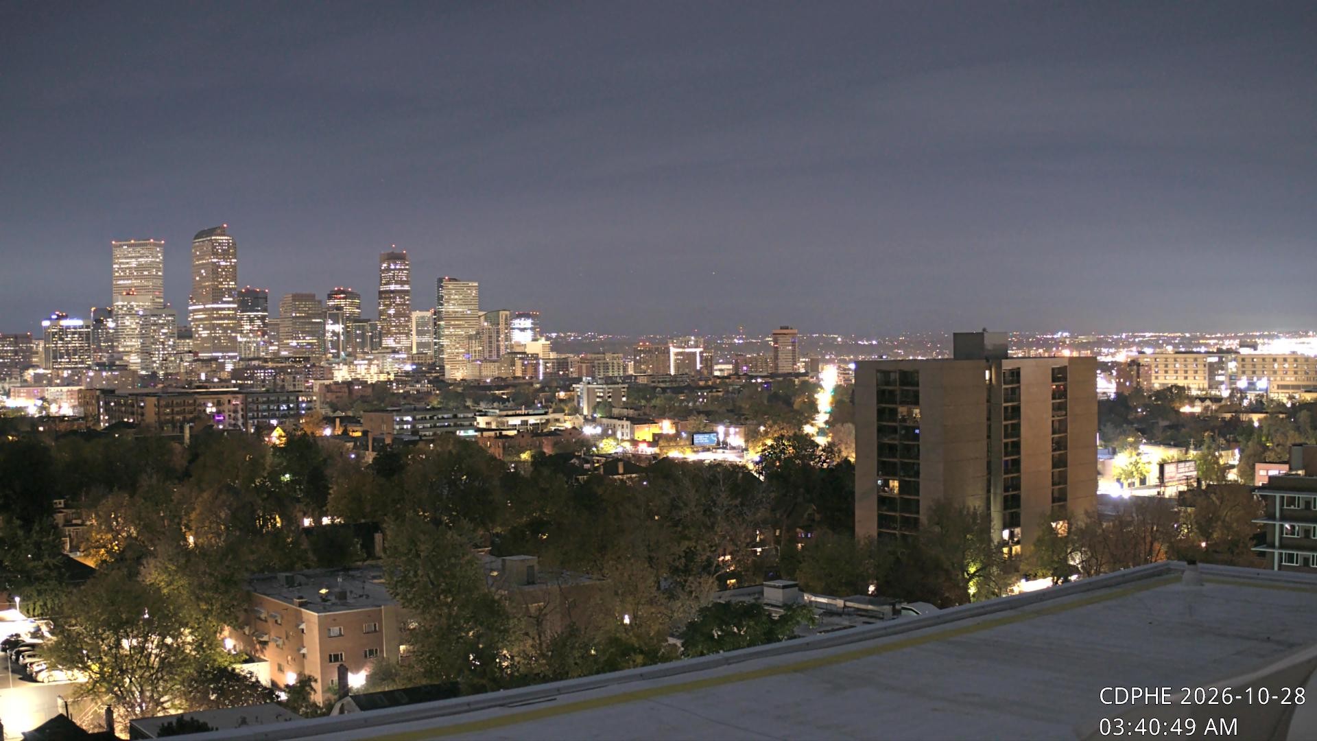 Archiv Foto Webcam Downtown Denver Colorado