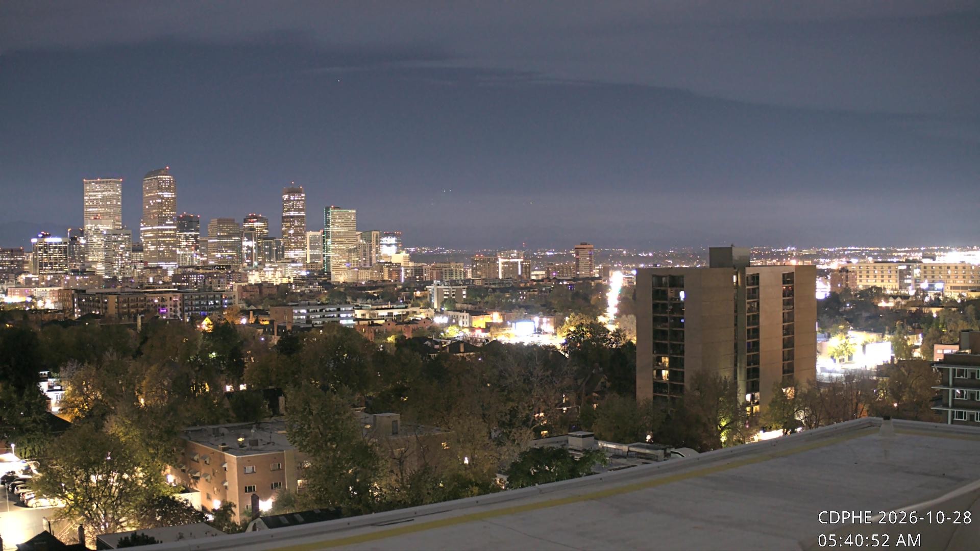 Archiv Foto Webcam Downtown Denver Colorado