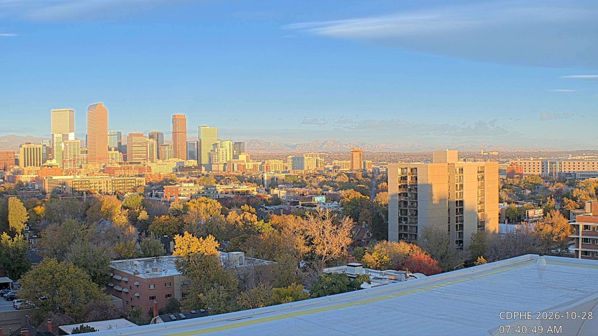 Archiv Foto Webcam Downtown Denver Colorado