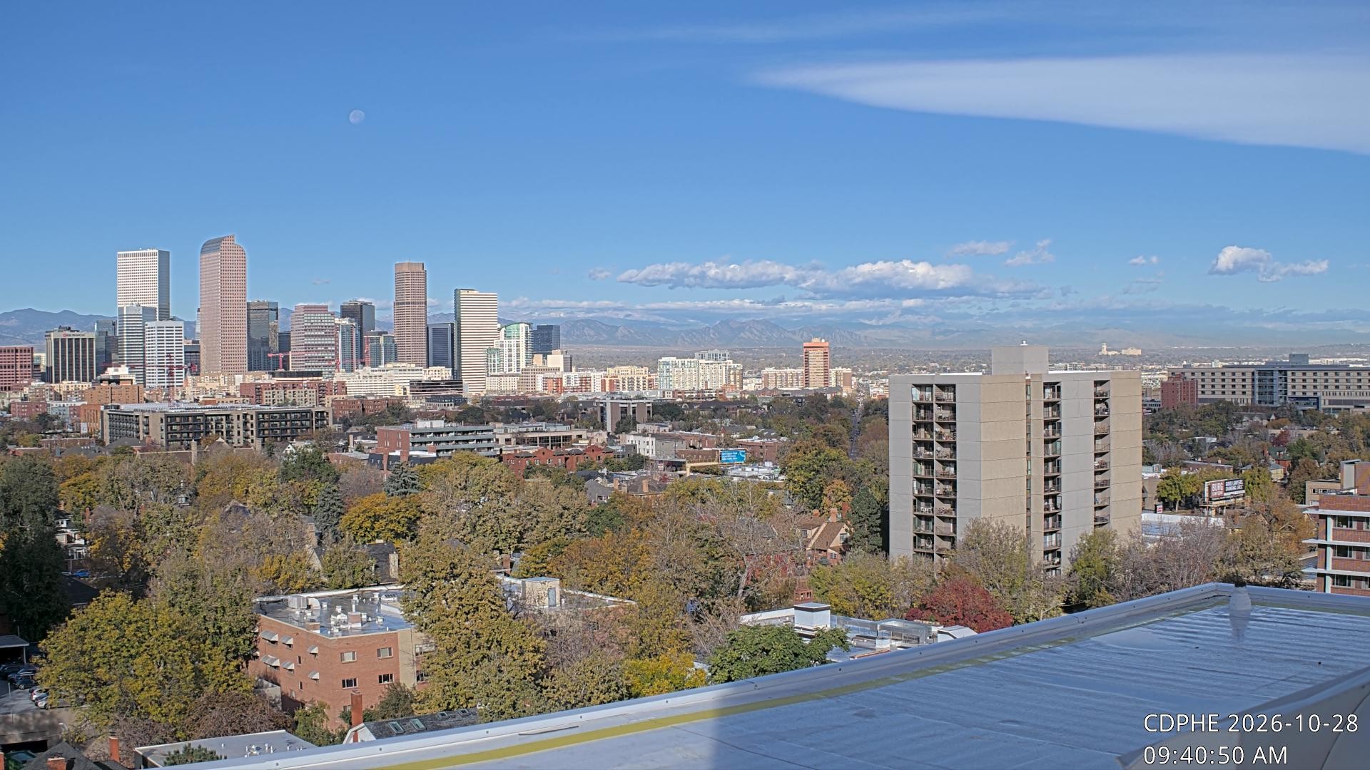 Archiv Foto Webcam Downtown Denver Colorado