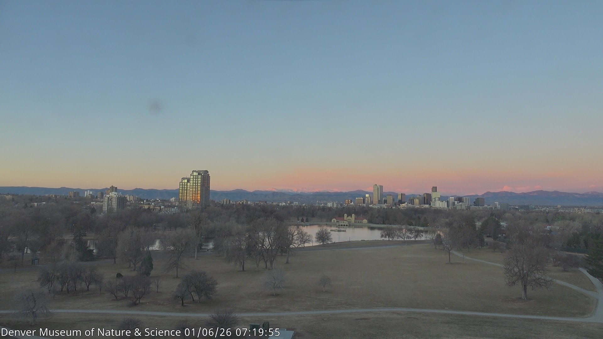 Archiv Foto Webcam Skyline Denver Colorado