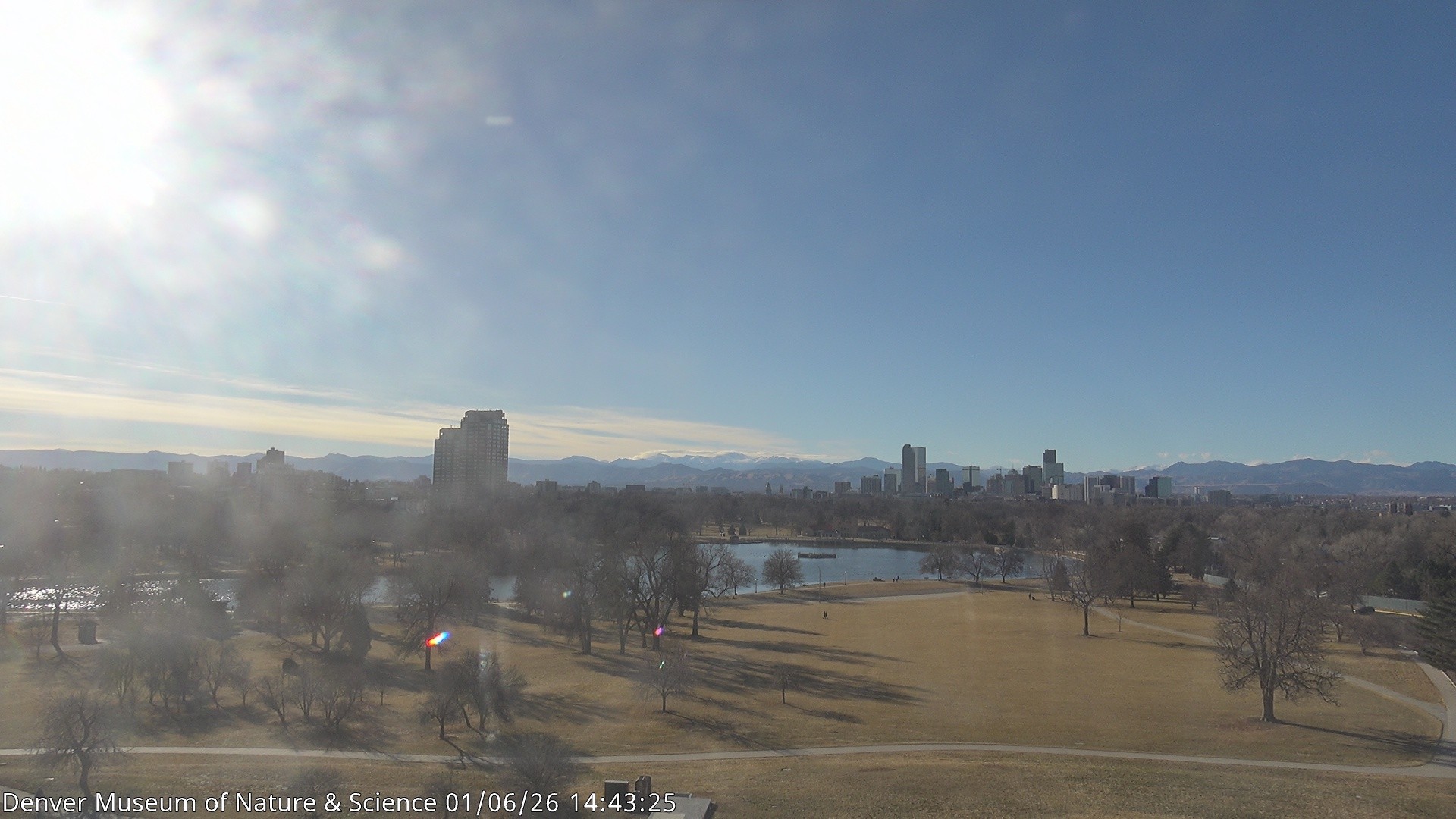 Archiv Foto Webcam Skyline Denver Colorado