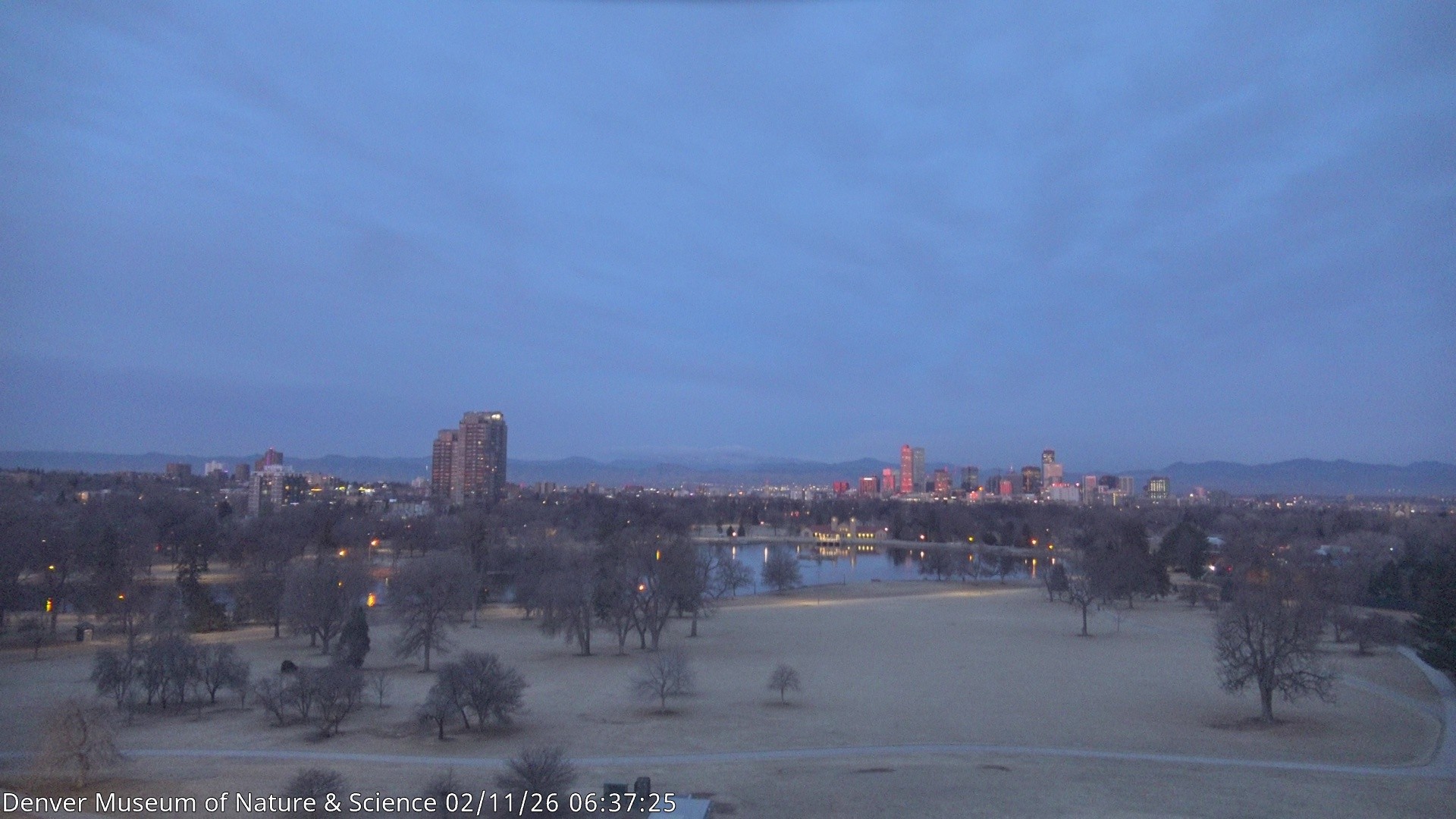 Archiv Foto Webcam Skyline Denver Colorado