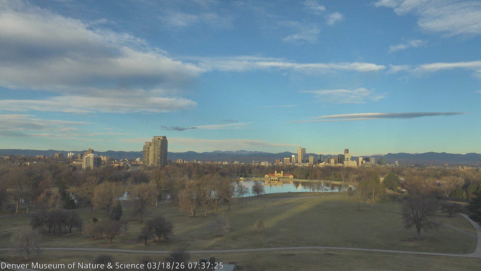 Archiv Foto Webcam Skyline Denver Colorado