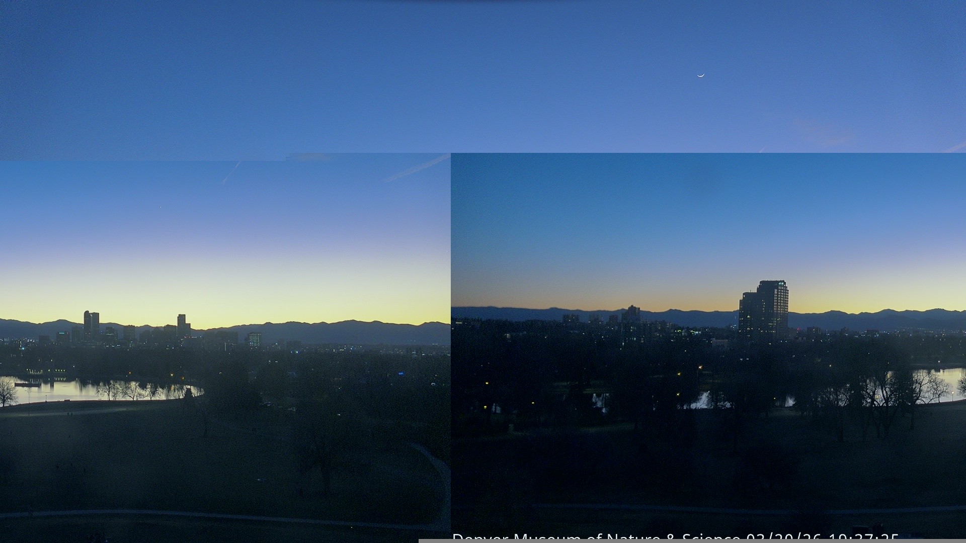 Archiv Foto Webcam Skyline Denver Colorado