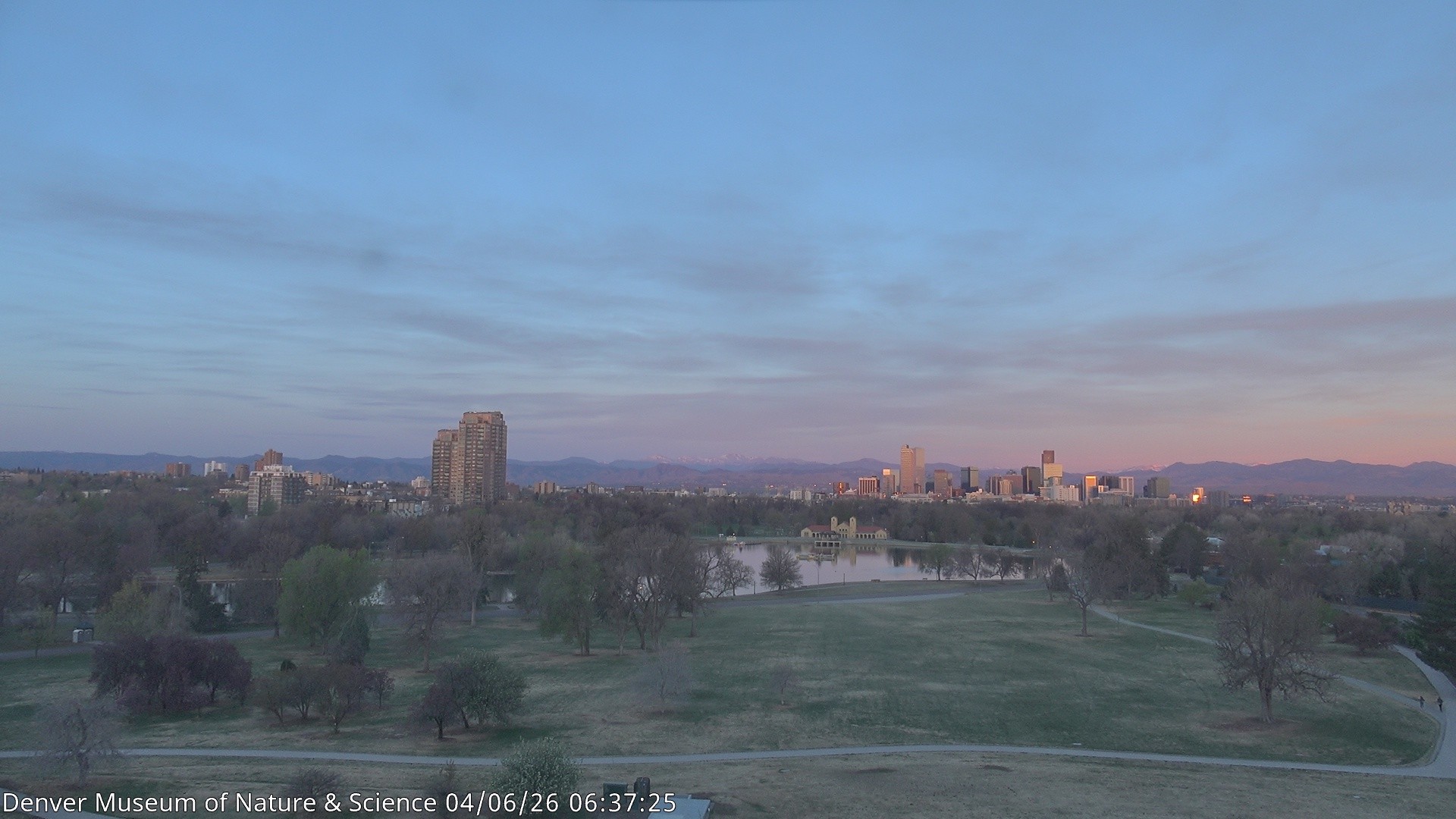 Archiv Foto Webcam Skyline Denver Colorado