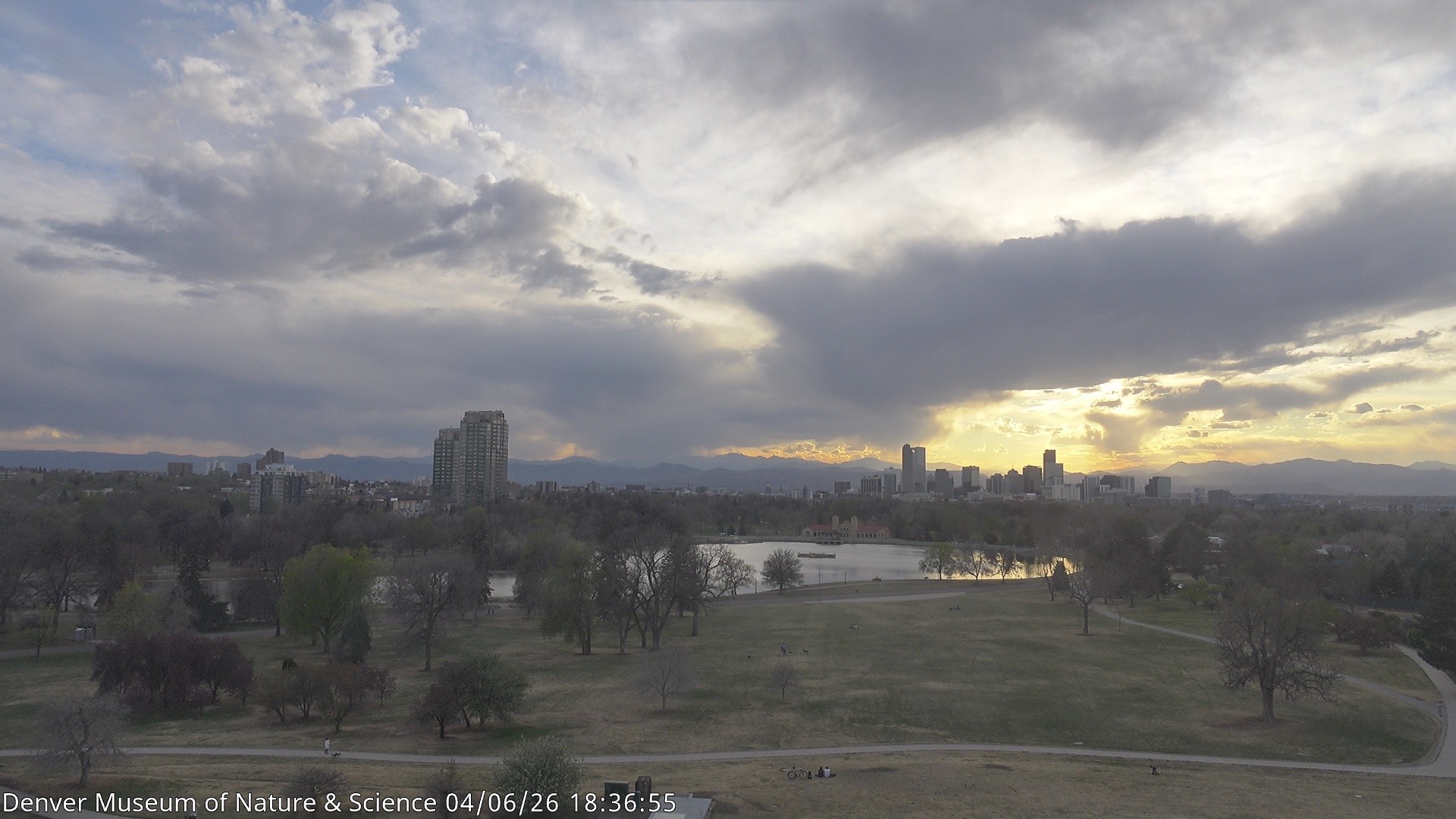 Archiv Foto Webcam Skyline Denver Colorado