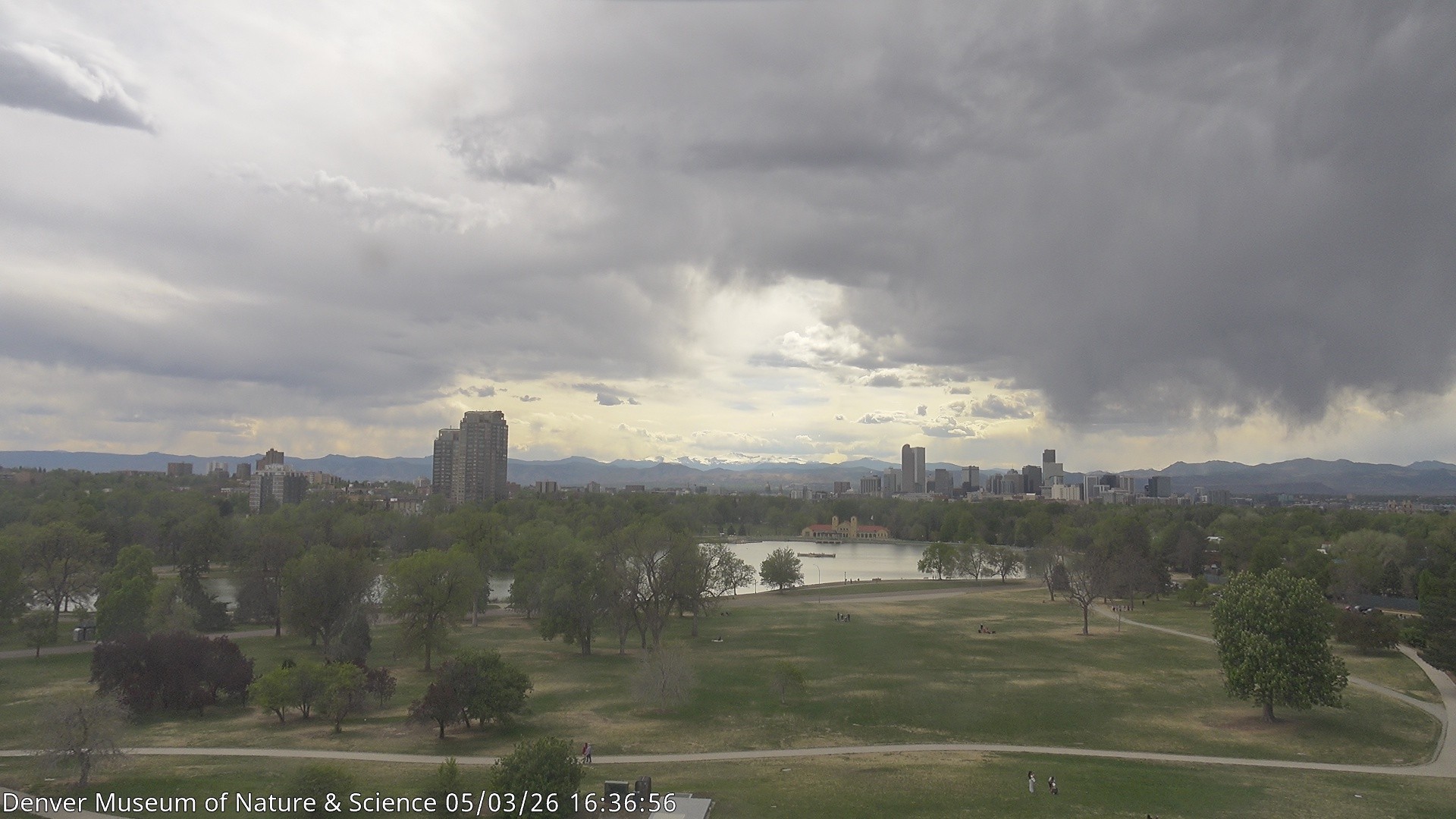 Archiv Foto Webcam Skyline Denver Colorado
