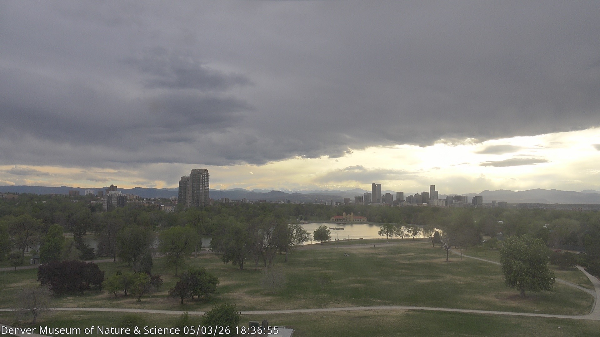 Archiv Foto Webcam Skyline Denver Colorado
