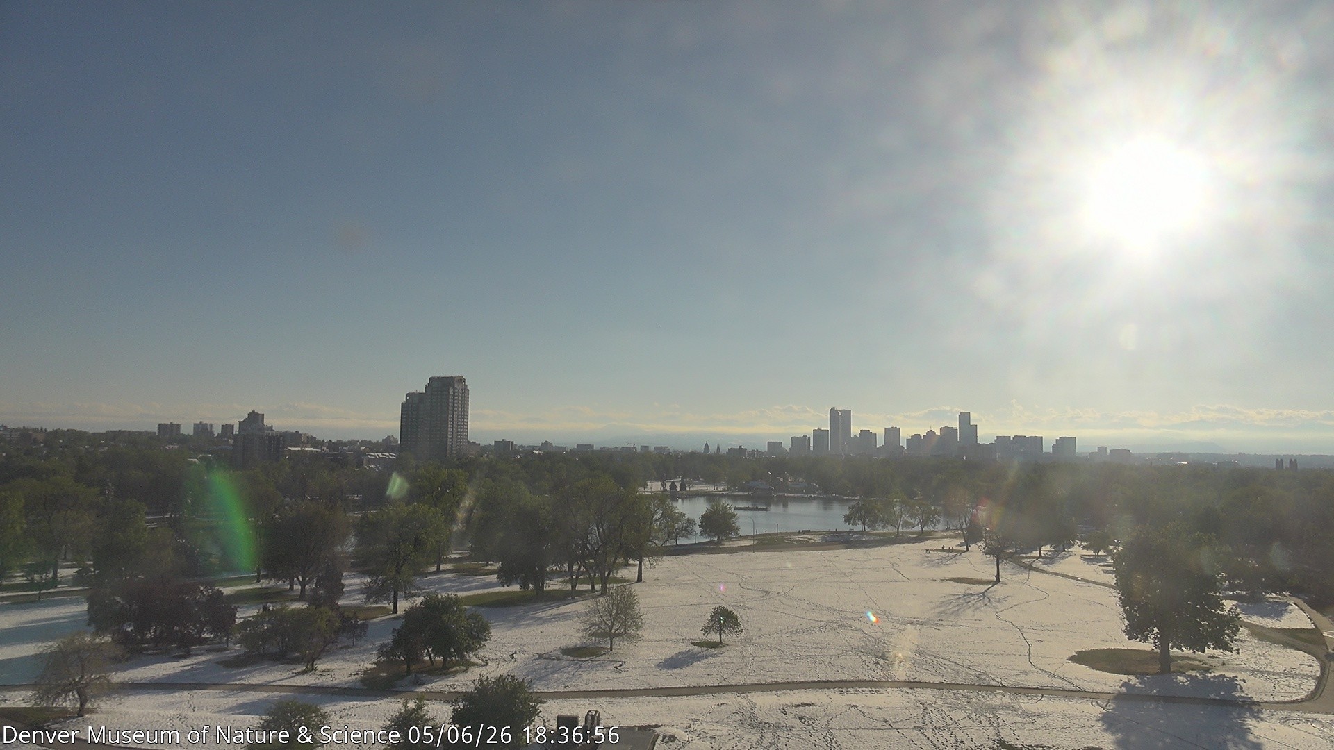 Archiv Foto Webcam Skyline Denver Colorado