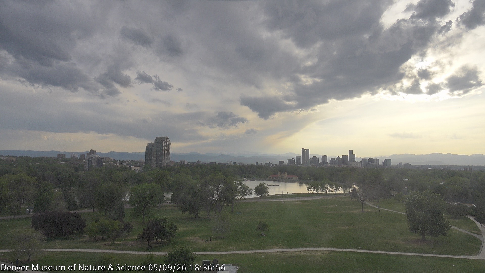 Archiv Foto Webcam Skyline Denver Colorado