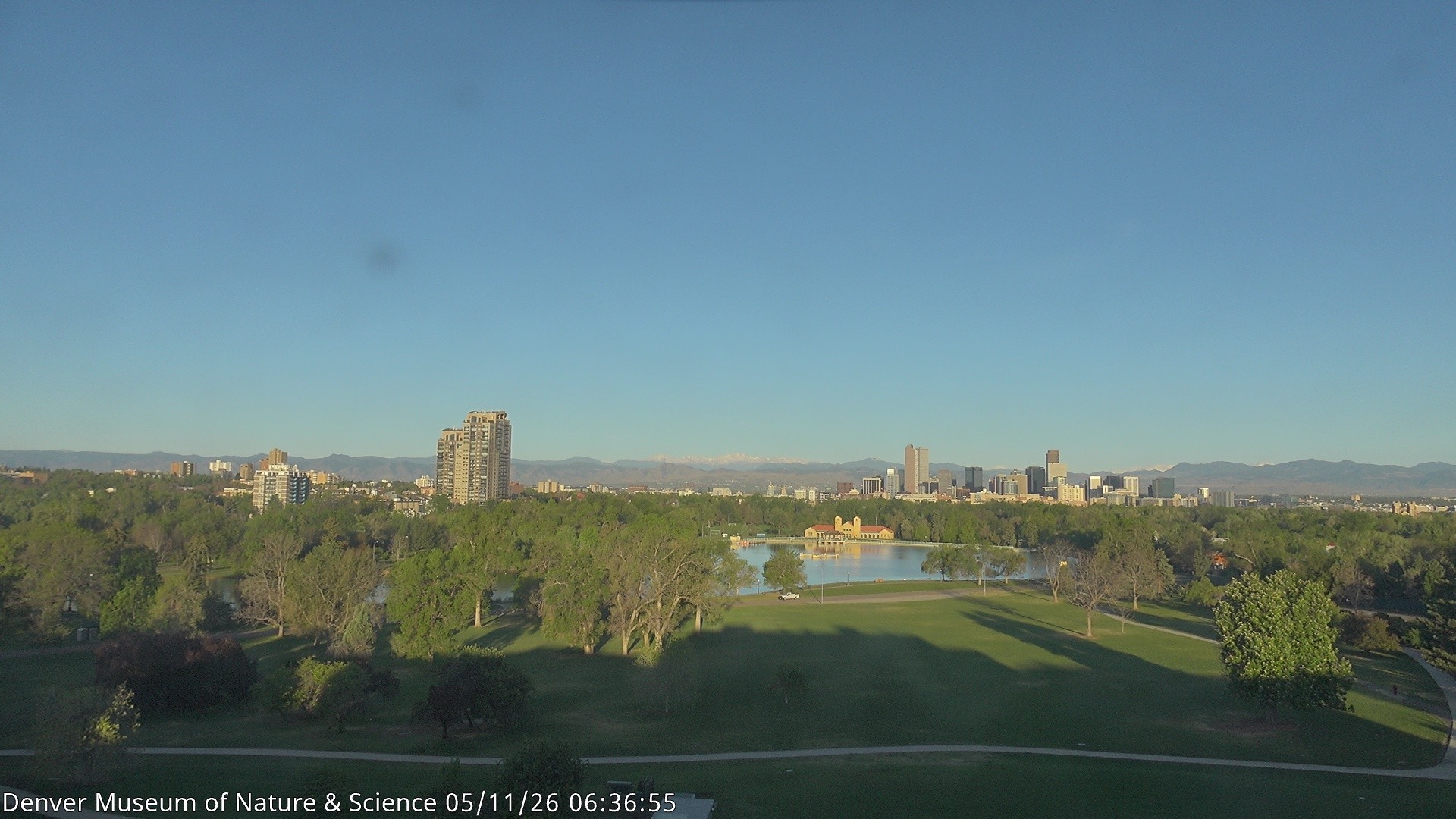 Archiv Foto Webcam Skyline Denver Colorado