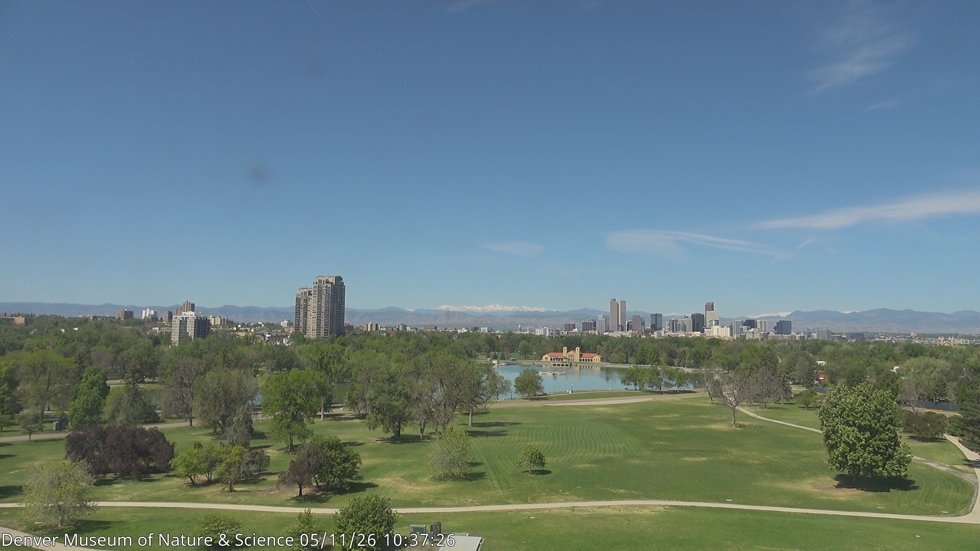 Archiv Foto Webcam Skyline Denver Colorado