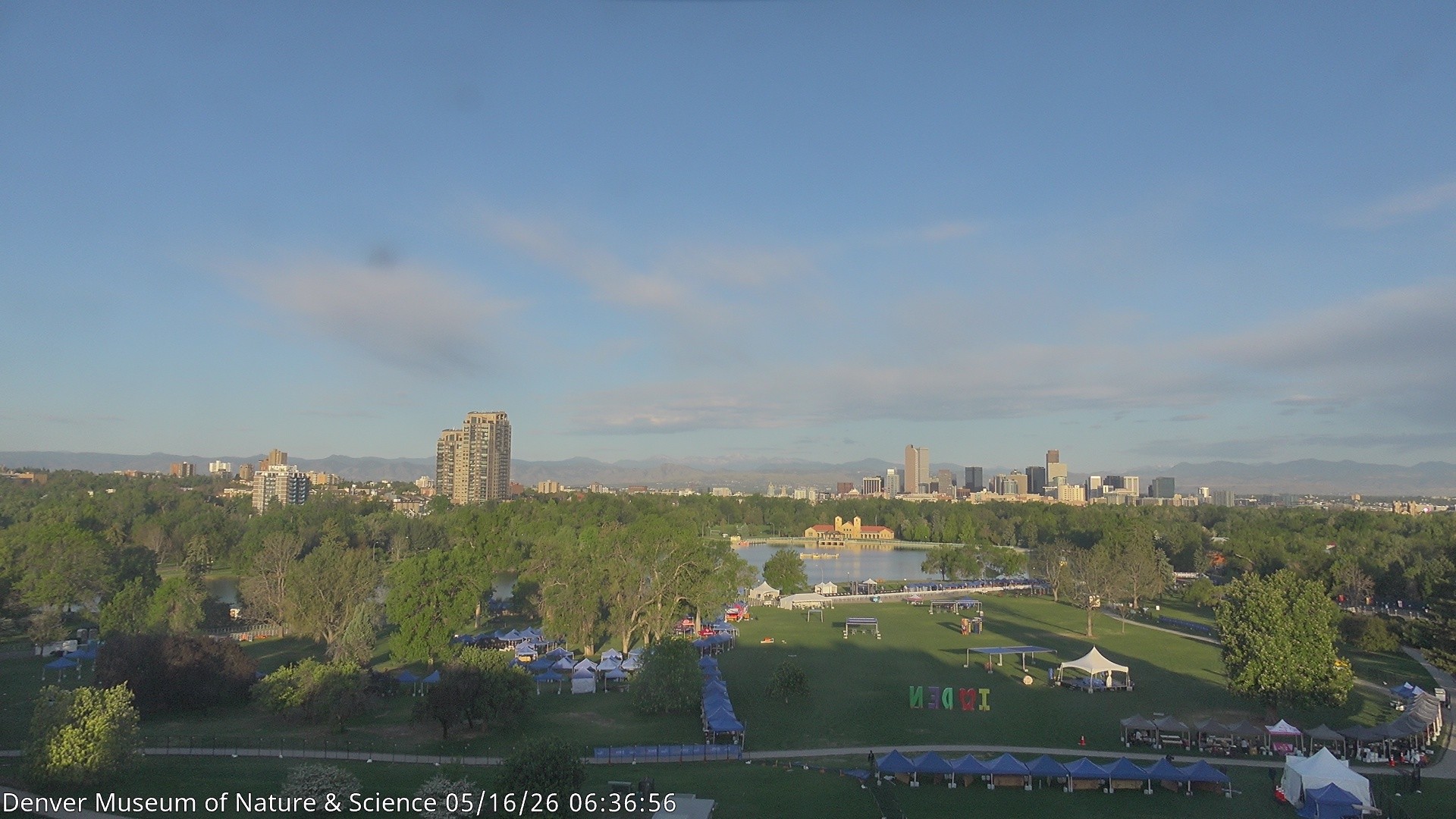 Archived image Webcam Denver's Skyline