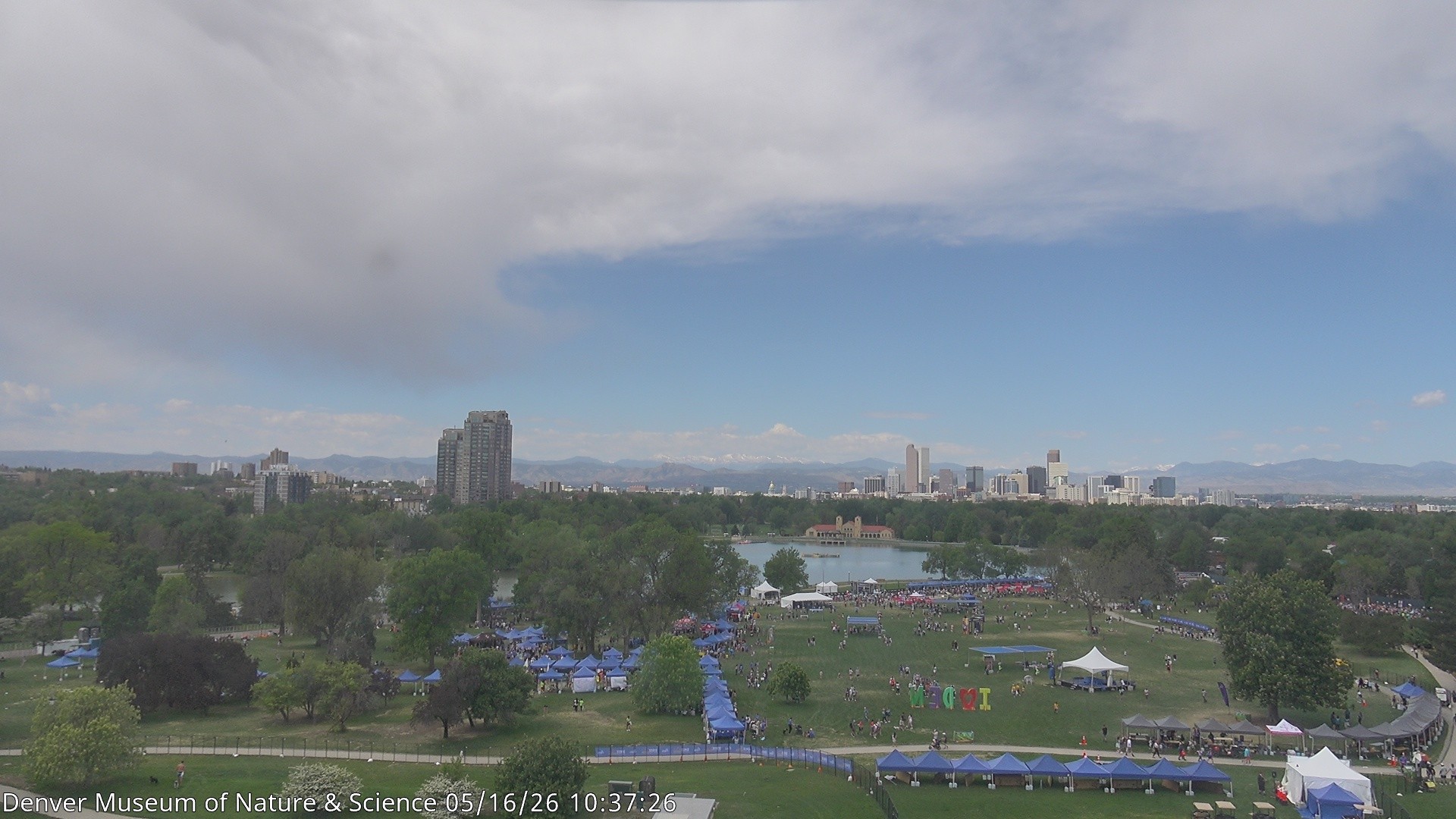 Archived image Webcam Denver's Skyline