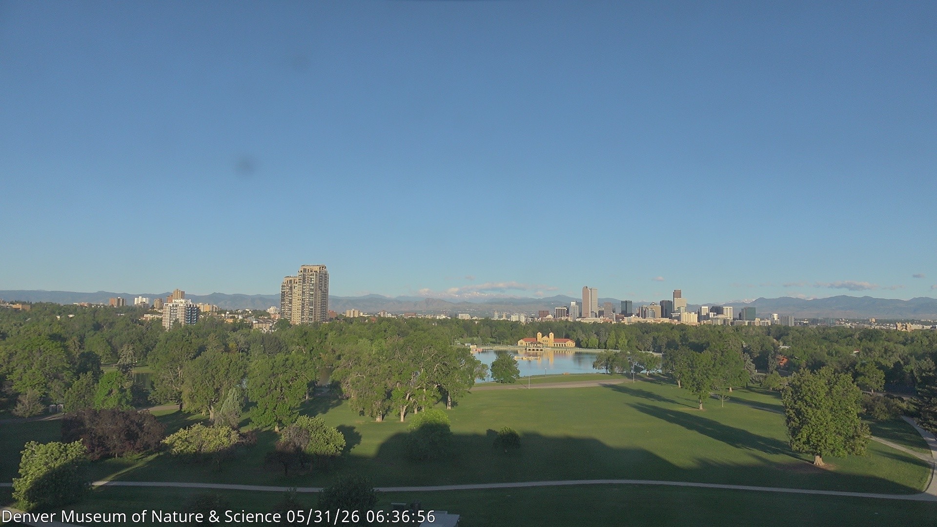 Archiv Foto Webcam Skyline Denver Colorado