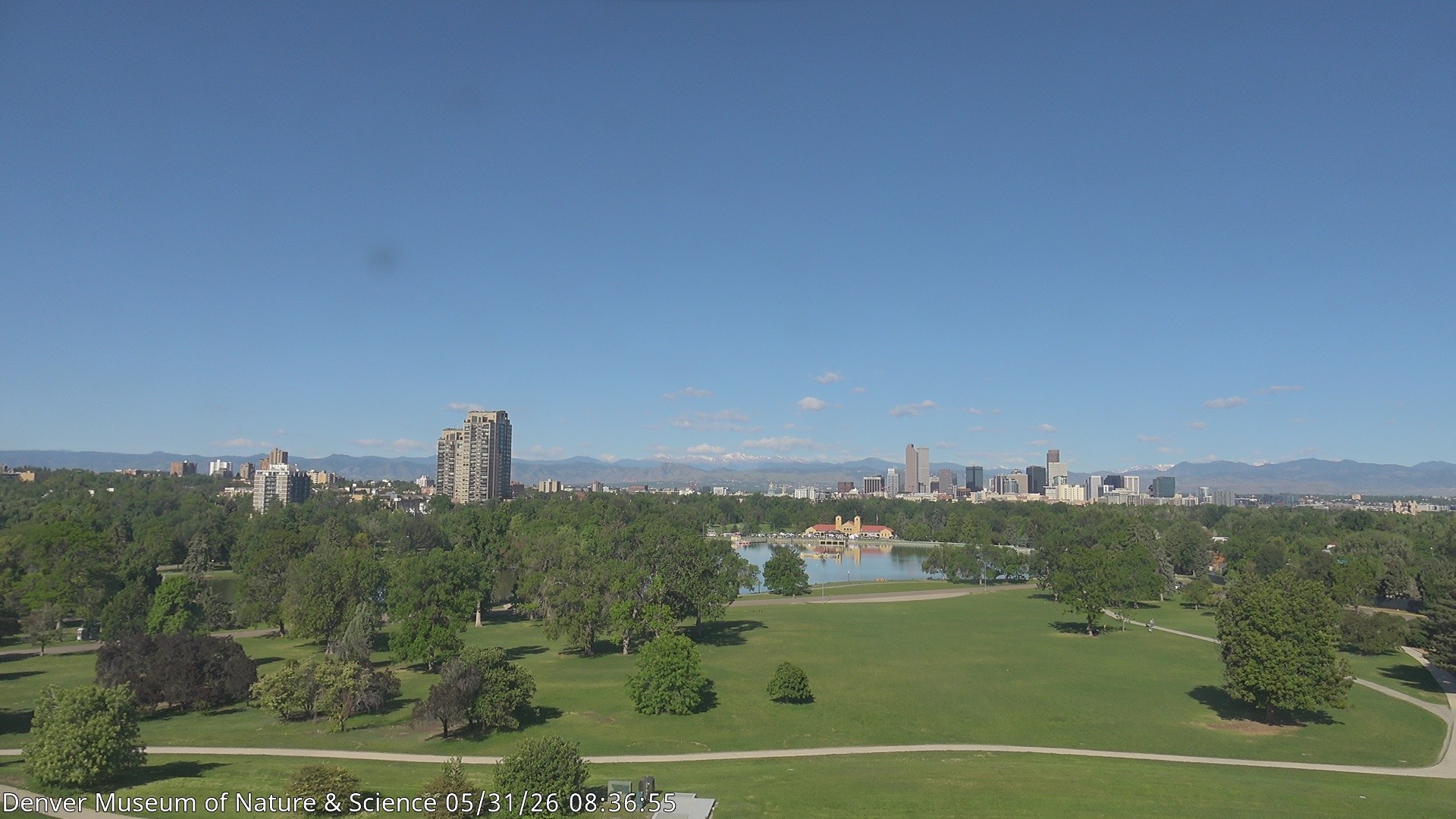 Archiv Foto Webcam Skyline Denver Colorado