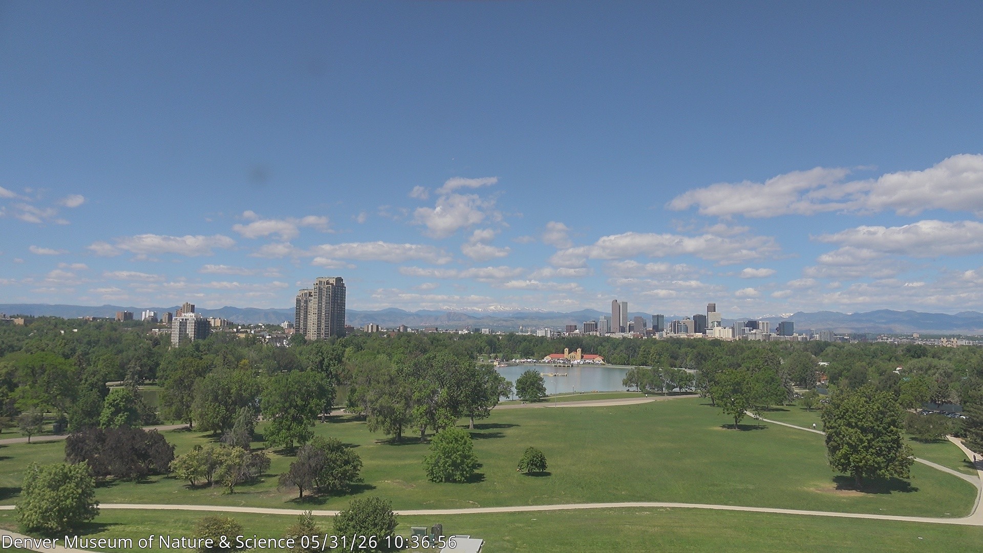 Archiv Foto Webcam Skyline Denver Colorado