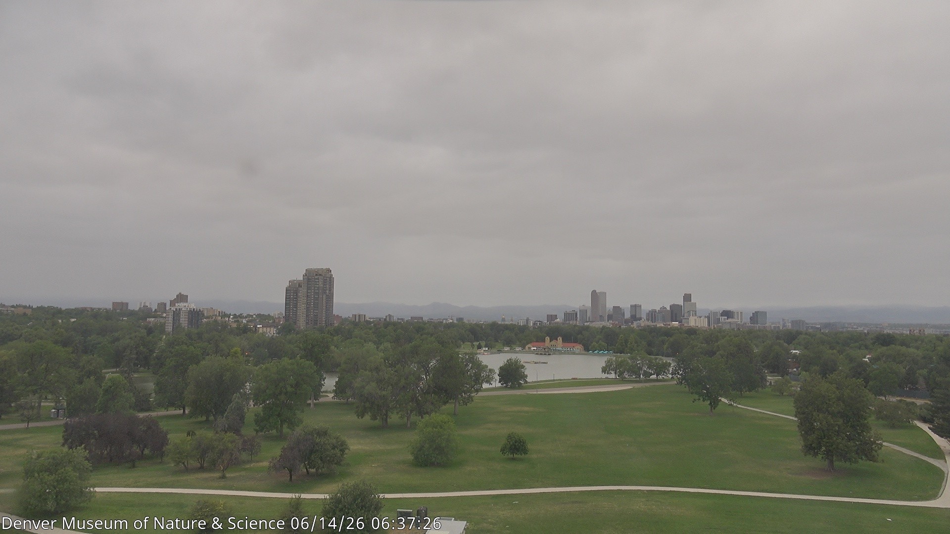 Archiv Foto Webcam Skyline Denver Colorado