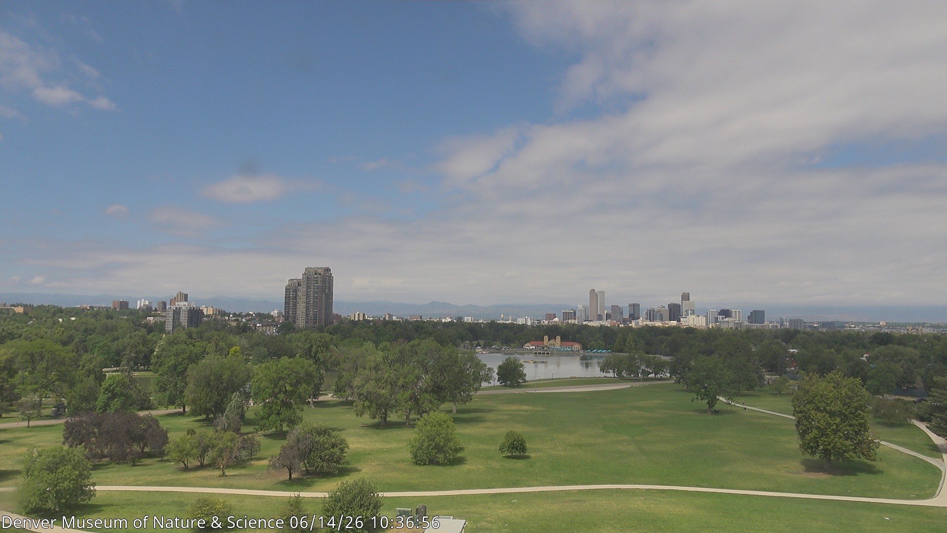 Archiv Foto Webcam Skyline Denver Colorado