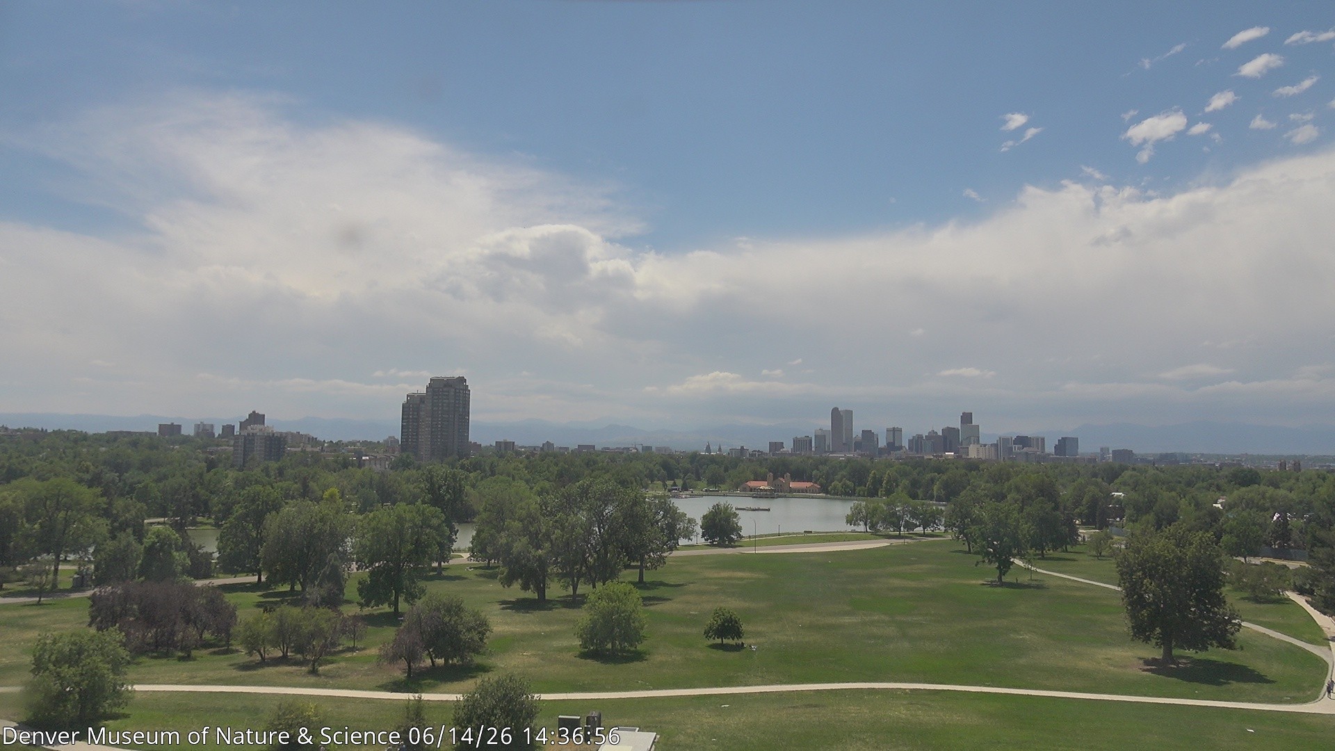 Archiv Foto Webcam Skyline Denver Colorado