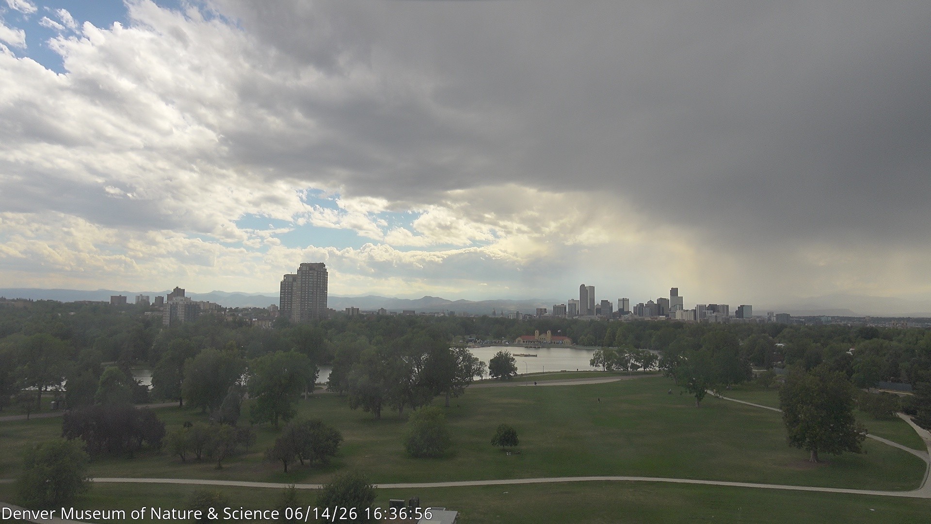 Archiv Foto Webcam Skyline Denver Colorado