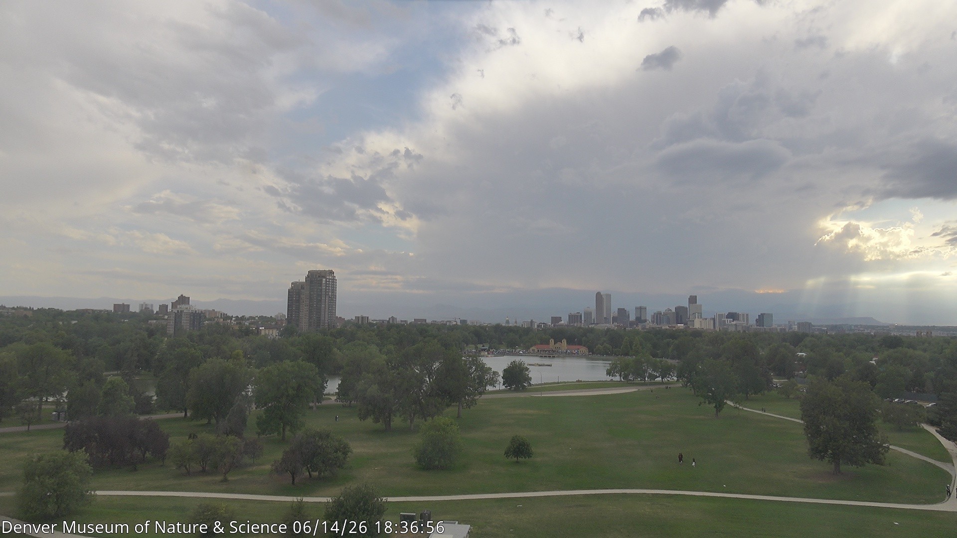 Archiv Foto Webcam Skyline Denver Colorado