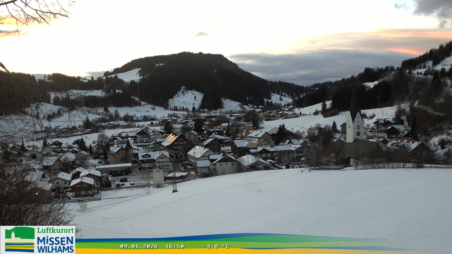 Archived image Webcam View Missen Village