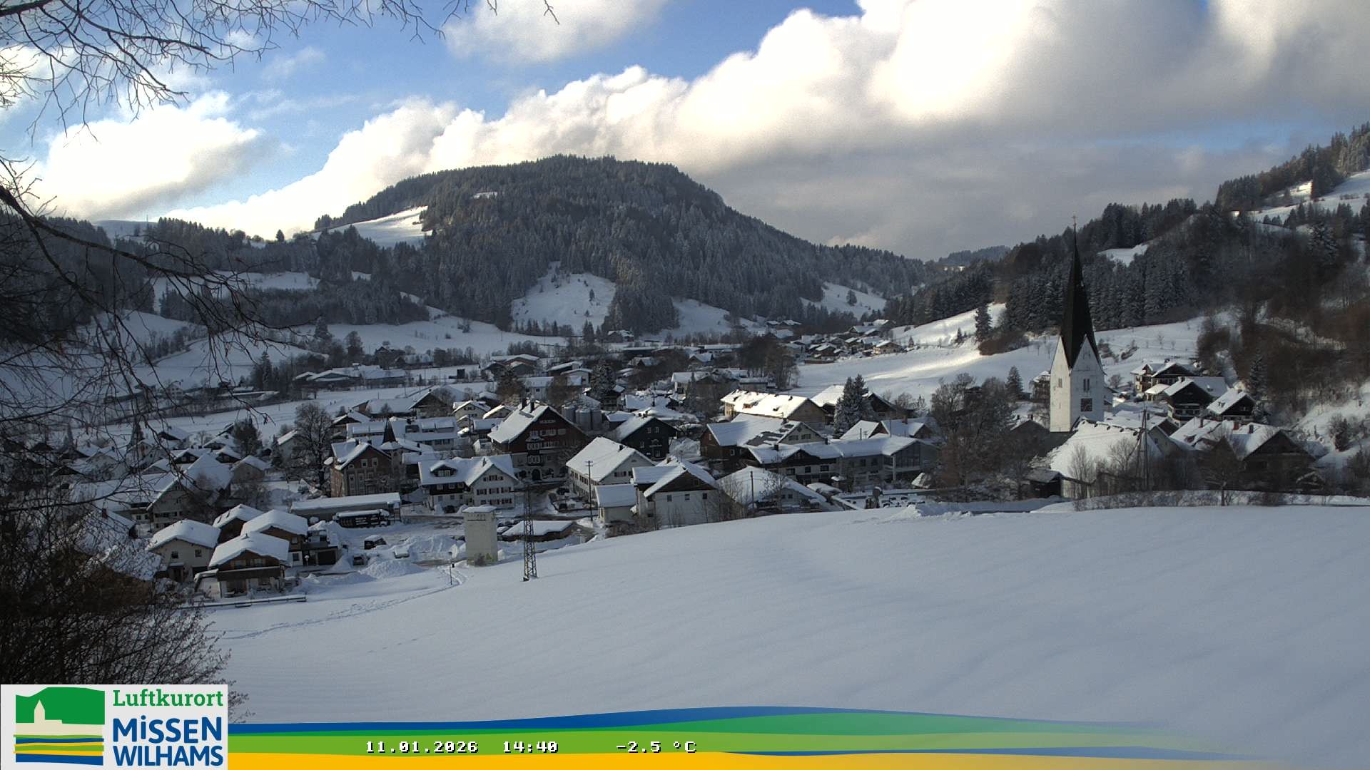 Archived image Webcam View Missen Village