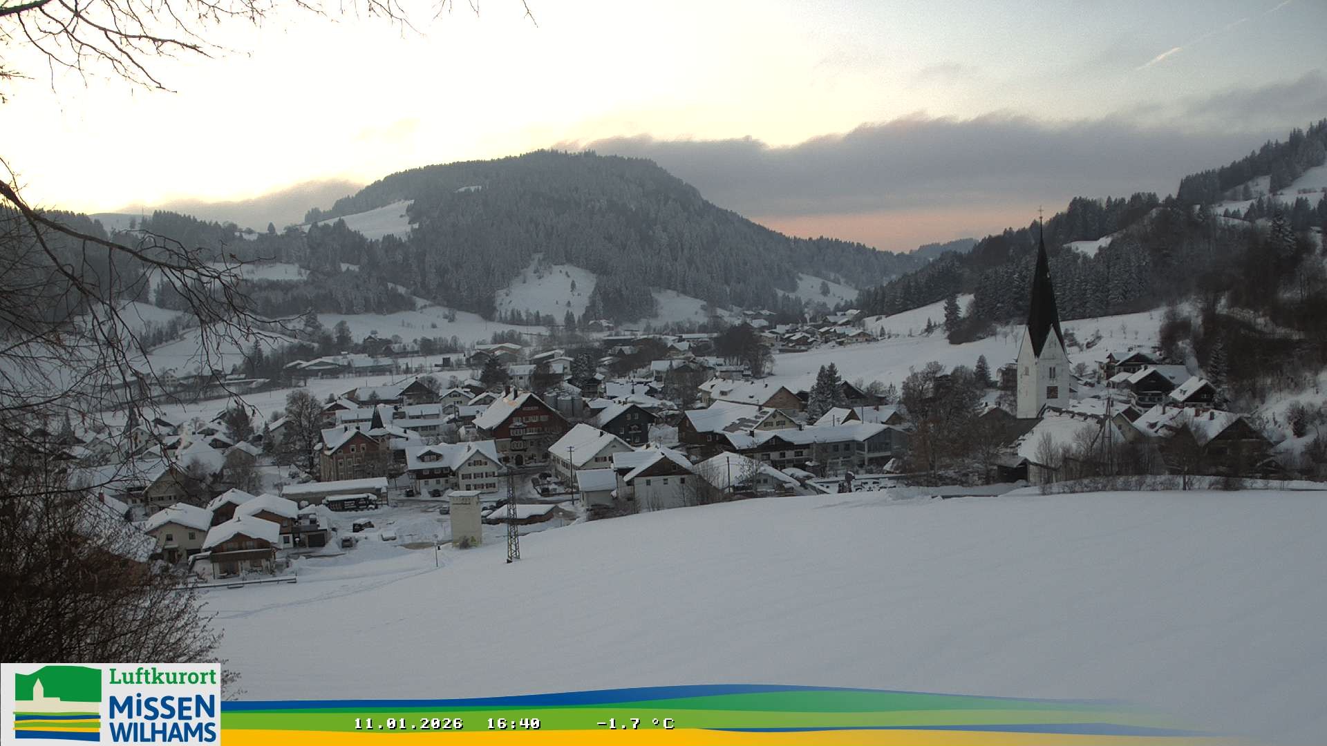 Archived image Webcam View Missen Village