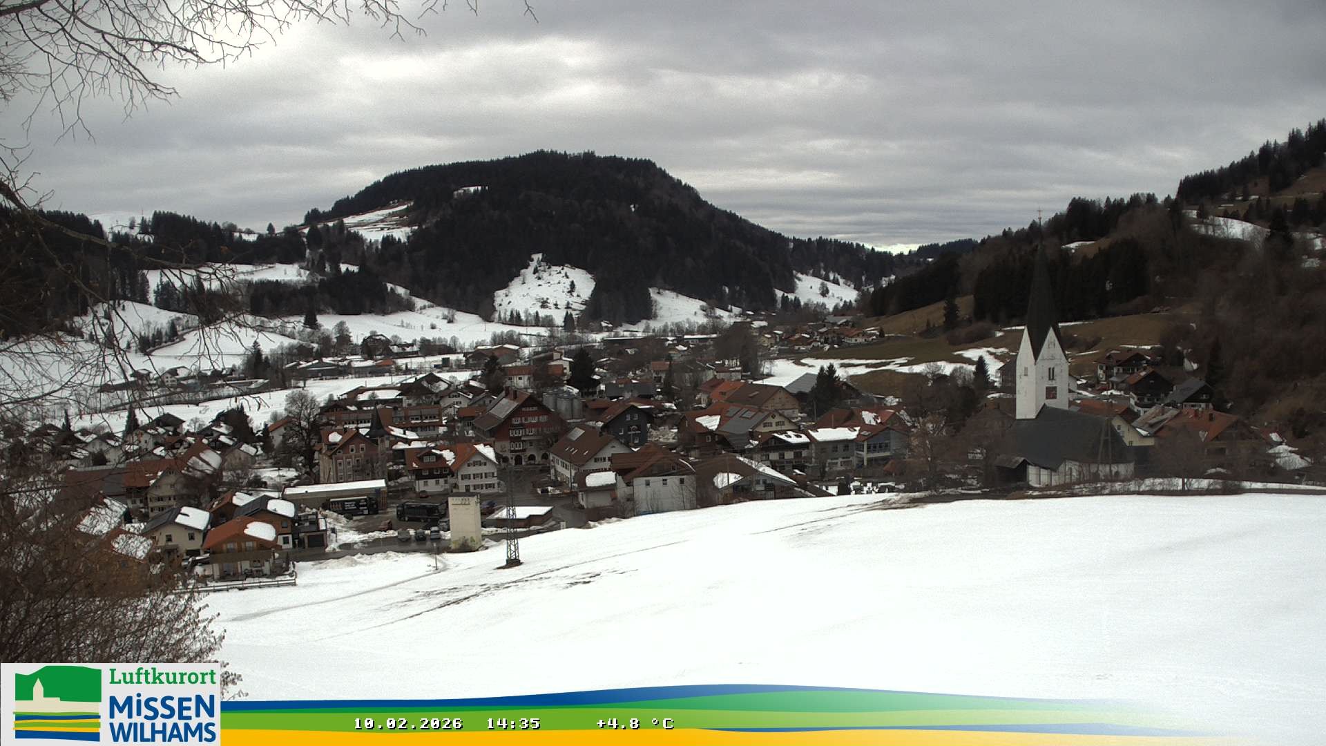 Archived image Webcam View Missen Village