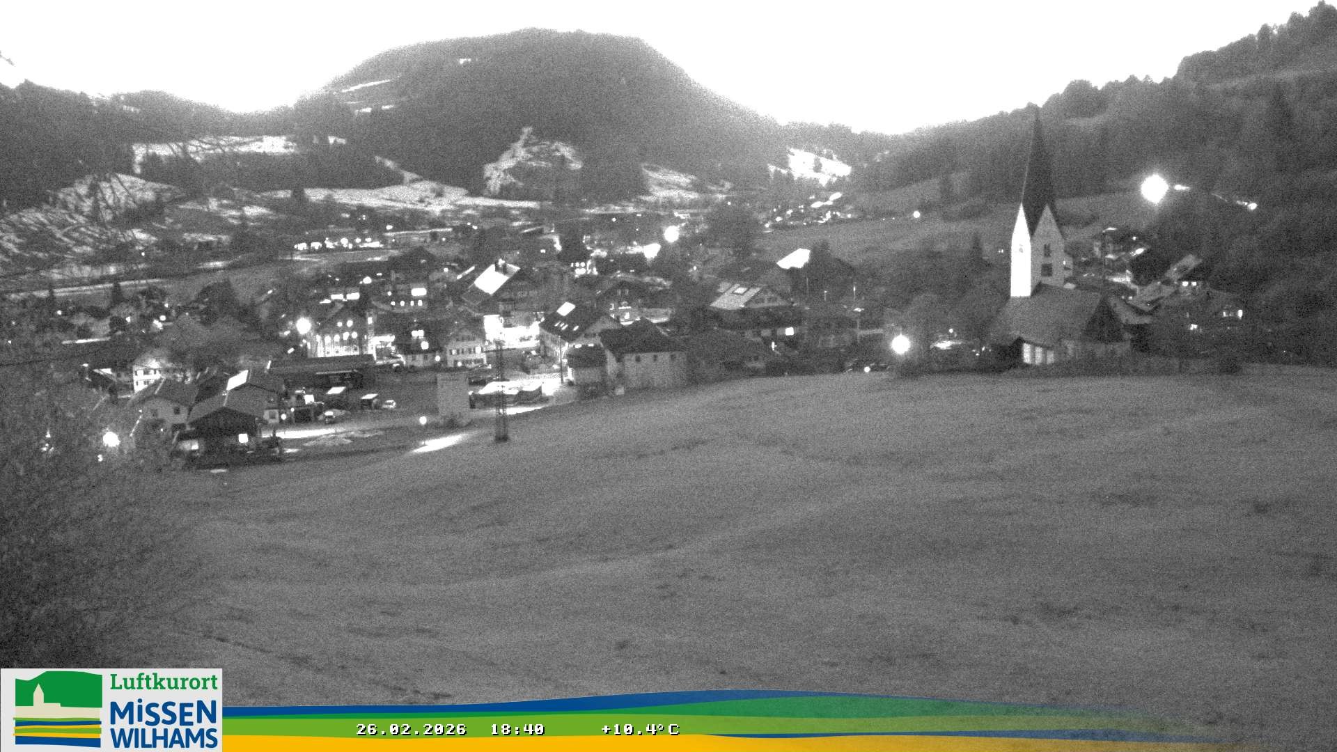 Archived image Webcam View Missen Village