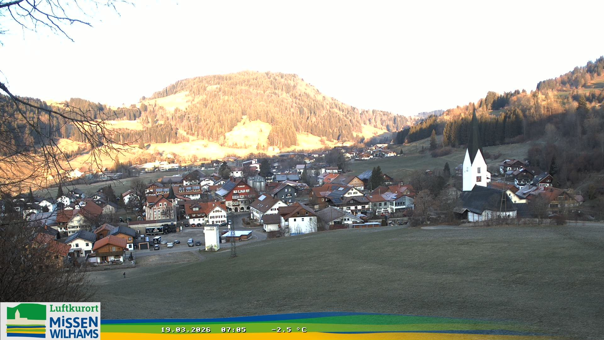 Archived image Webcam View Missen Village