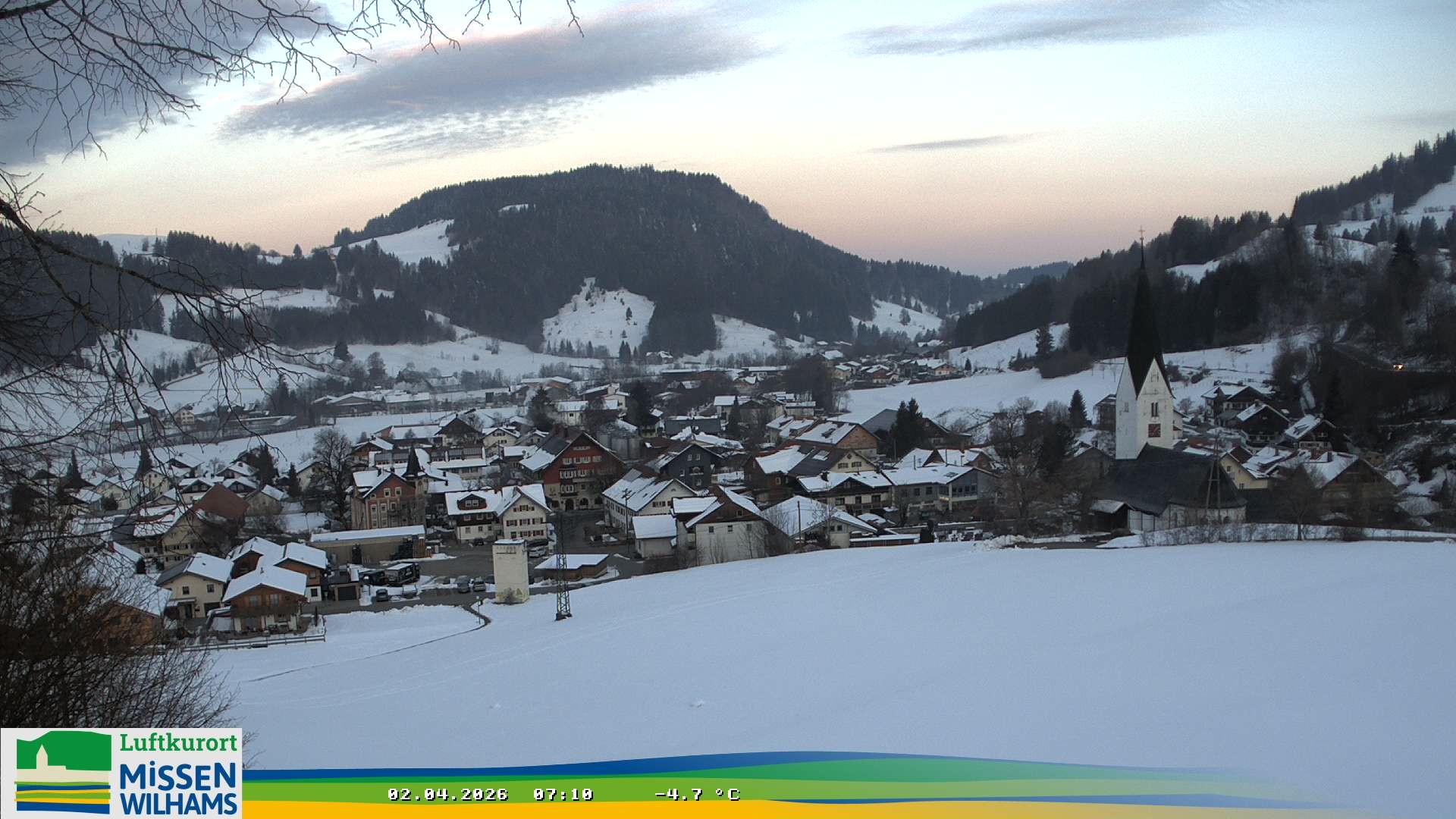 Archiv Foto Webcam Ortsansicht Missen