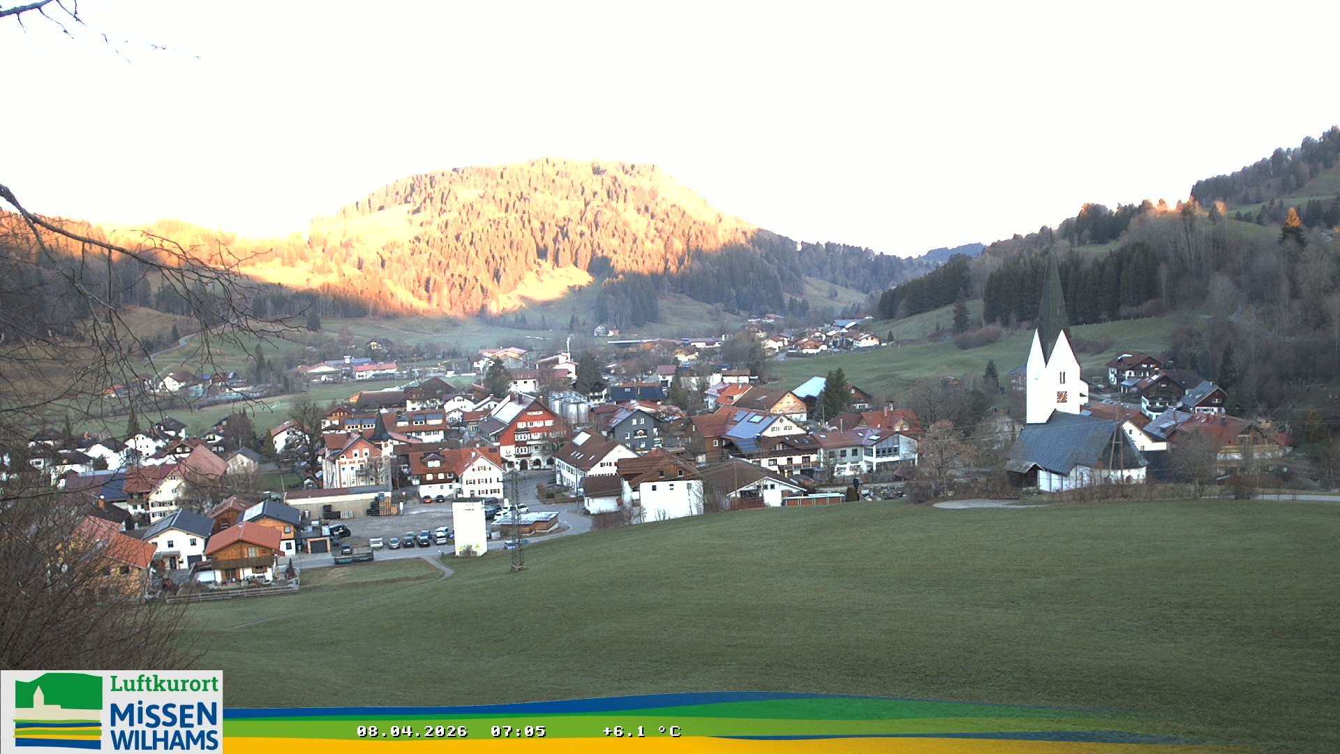 Archived image Webcam View Missen Village
