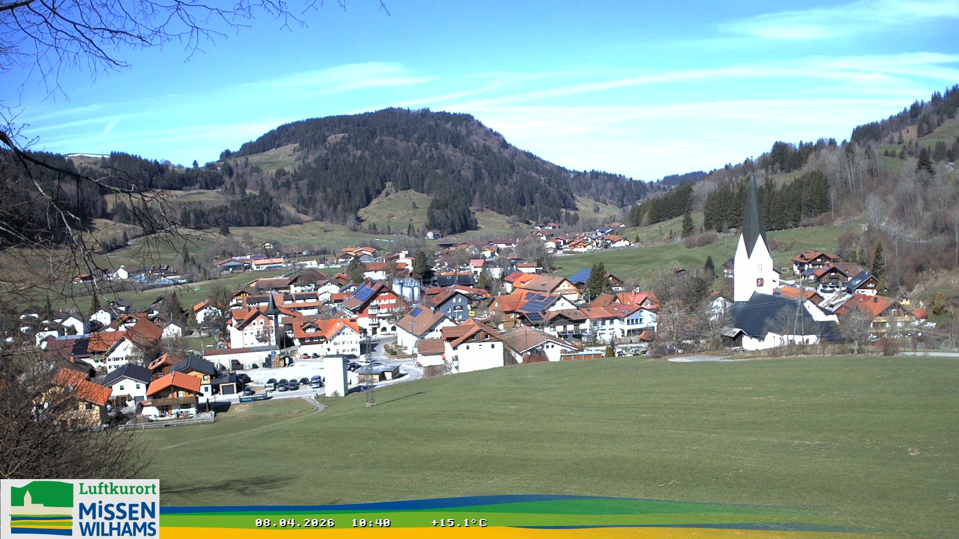 Archived image Webcam View Missen Village