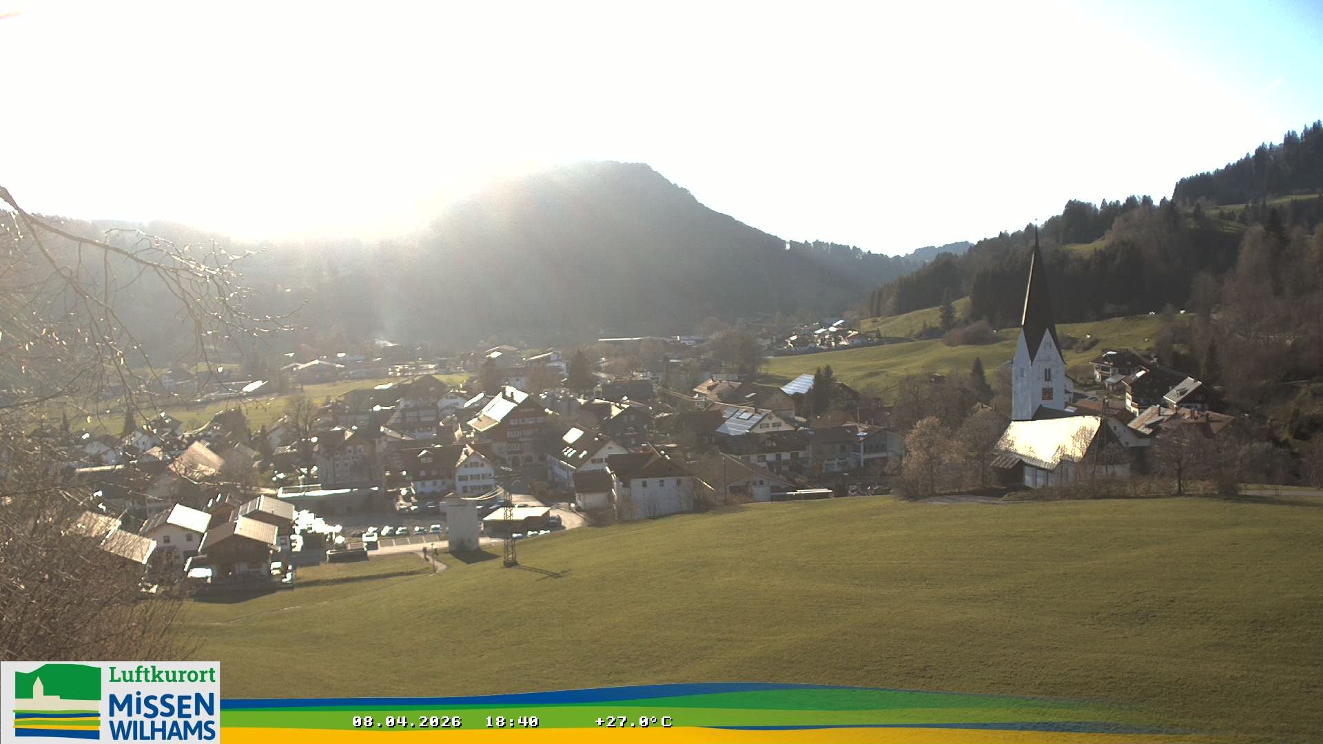 Archived image Webcam View Missen Village