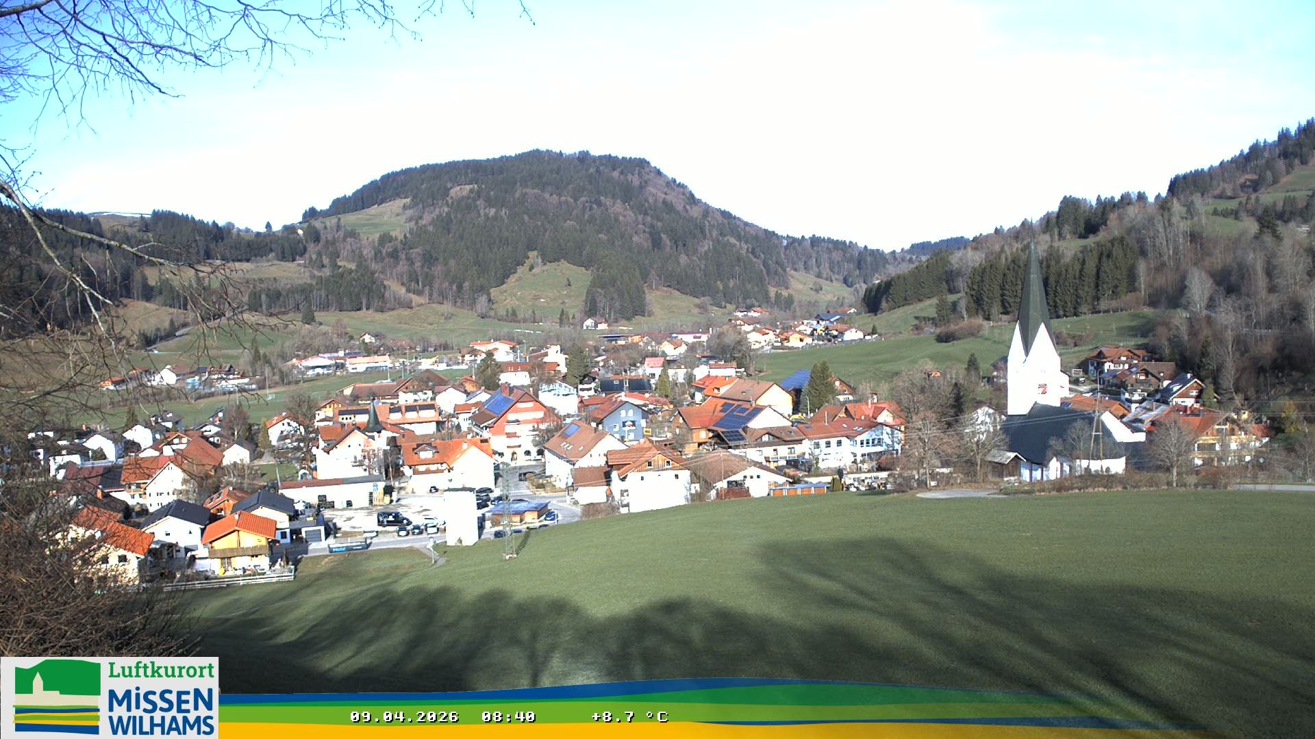 Archived image Webcam View Missen Village