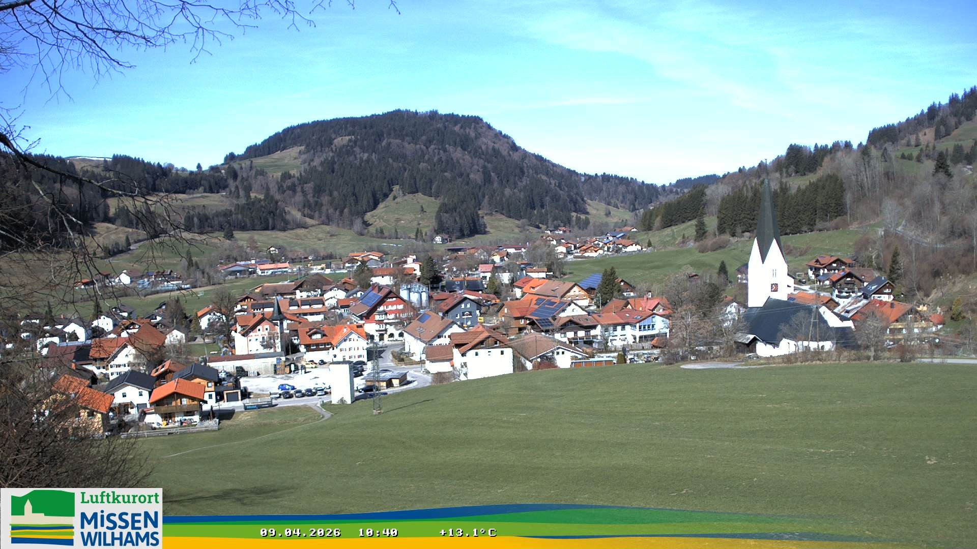 Archived image Webcam View Missen Village