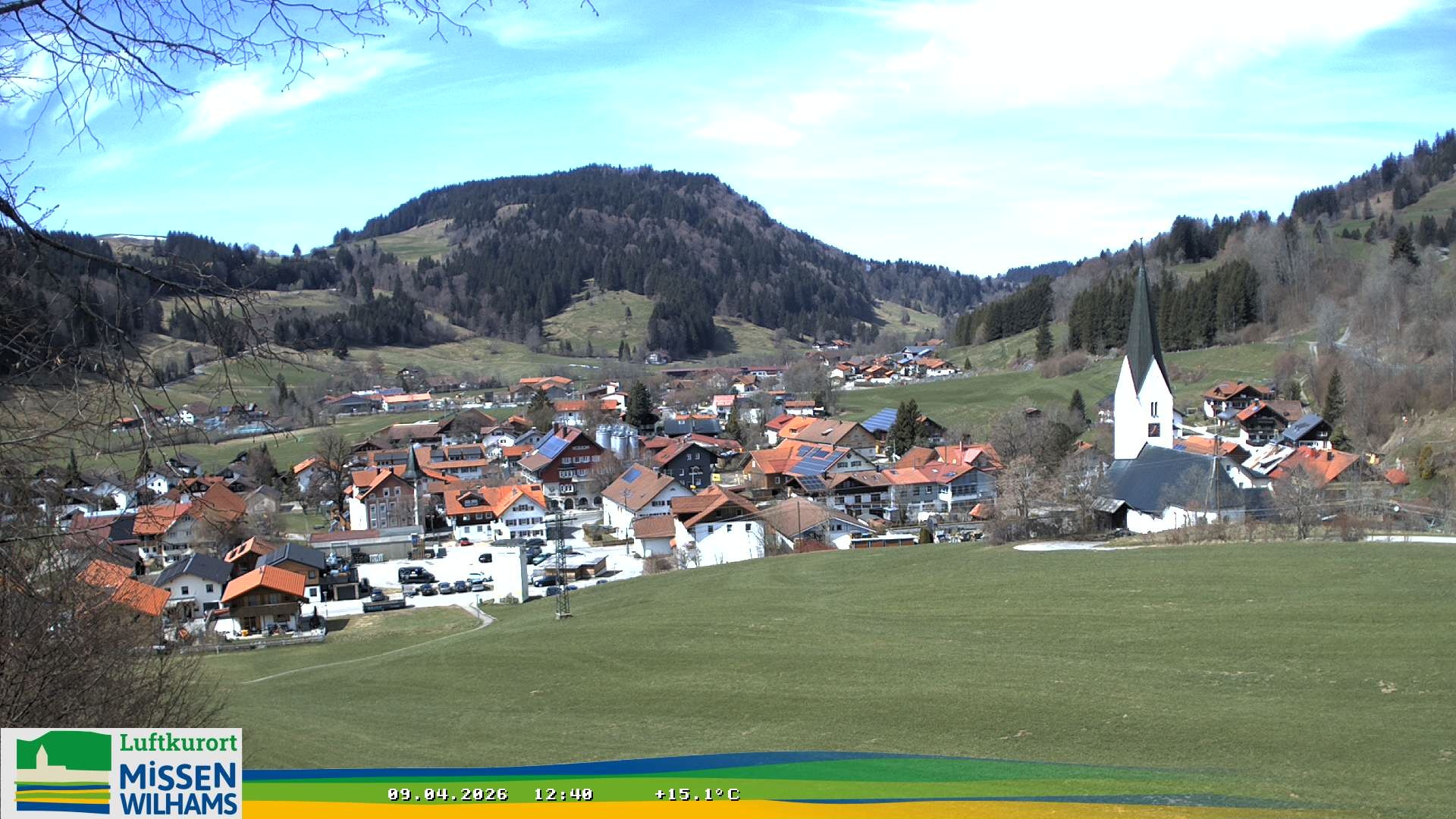 Archived image Webcam View Missen Village