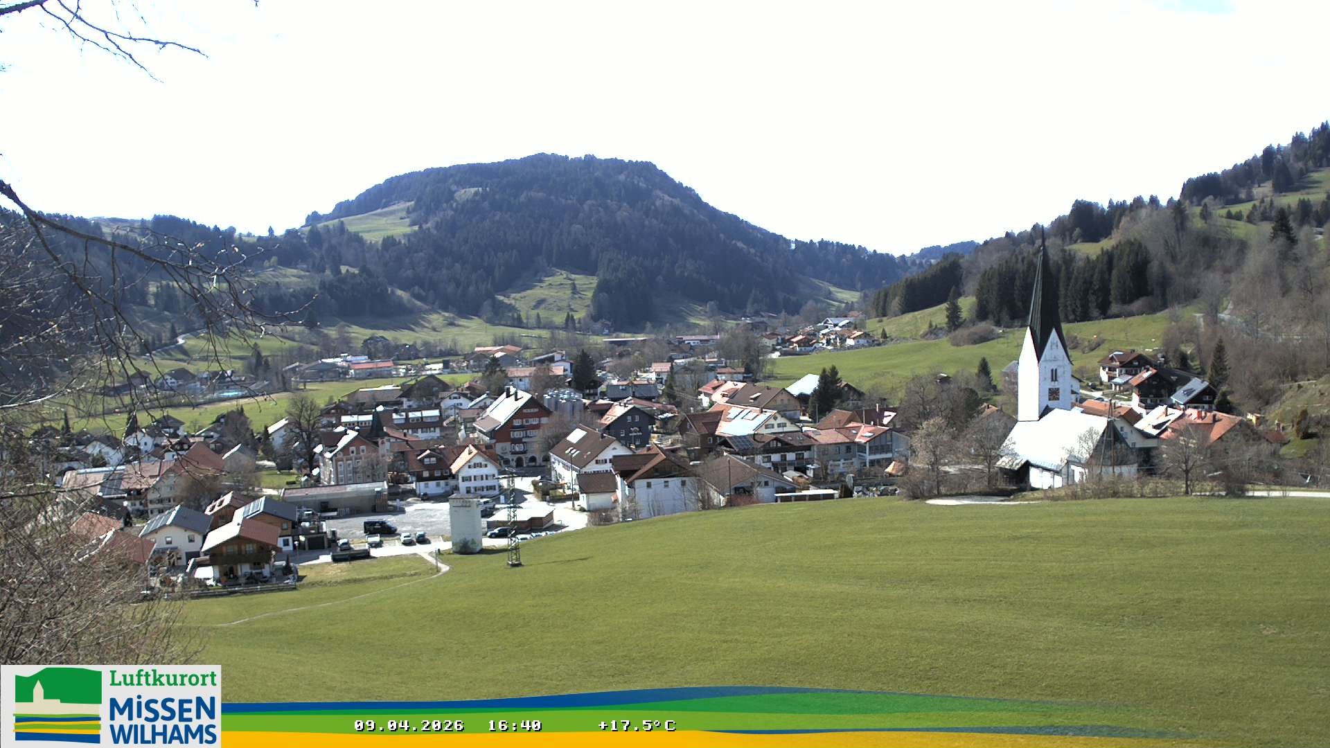 Archived image Webcam View Missen Village