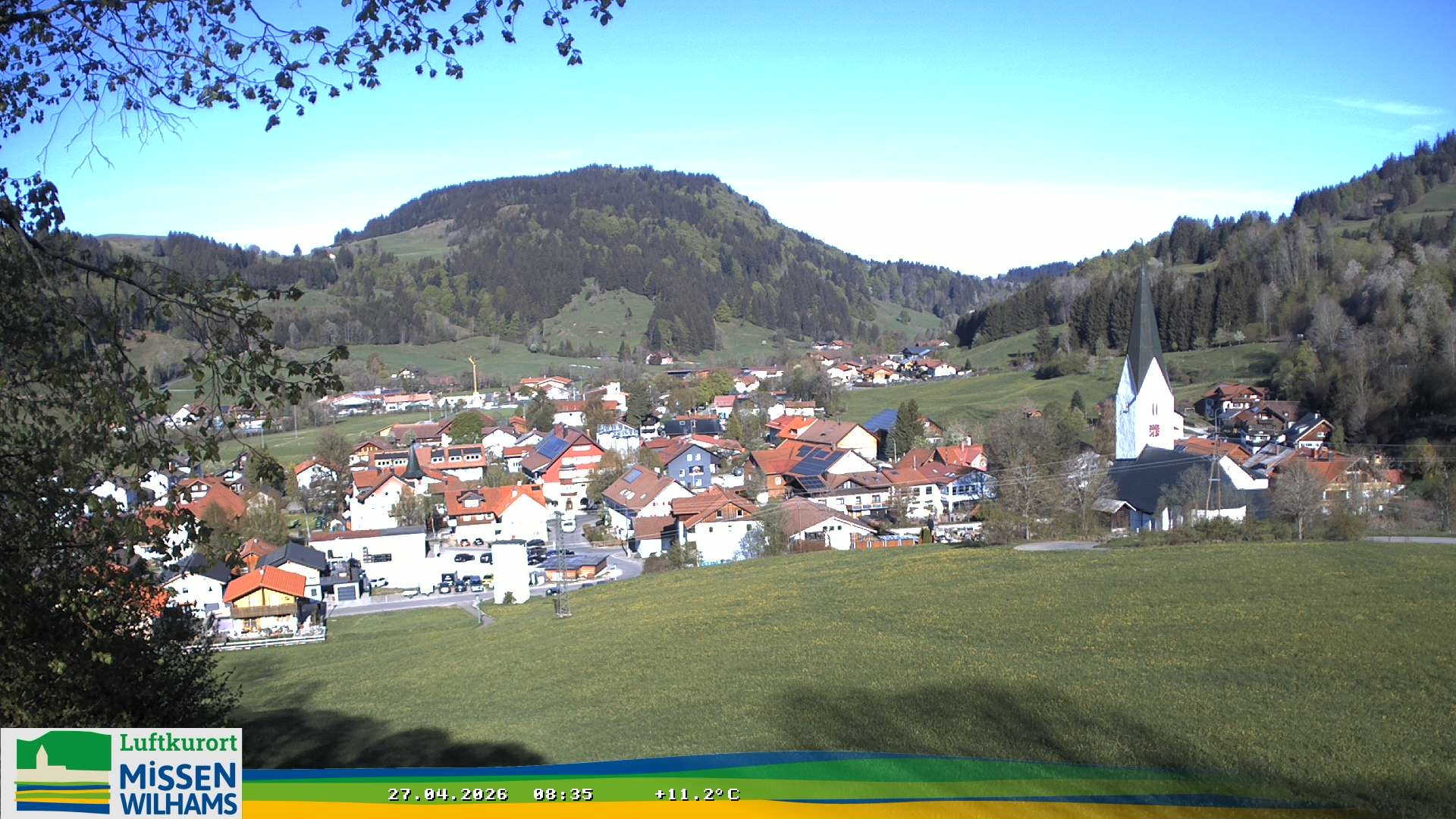 Archived image Webcam View Missen Village
