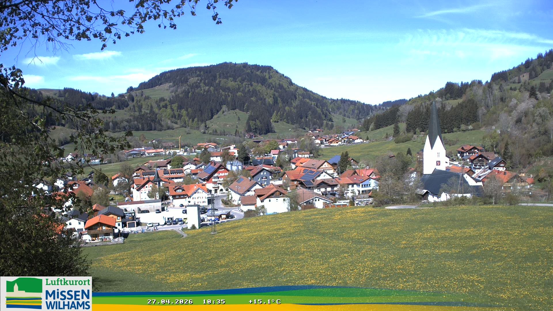 Archived image Webcam View Missen Village