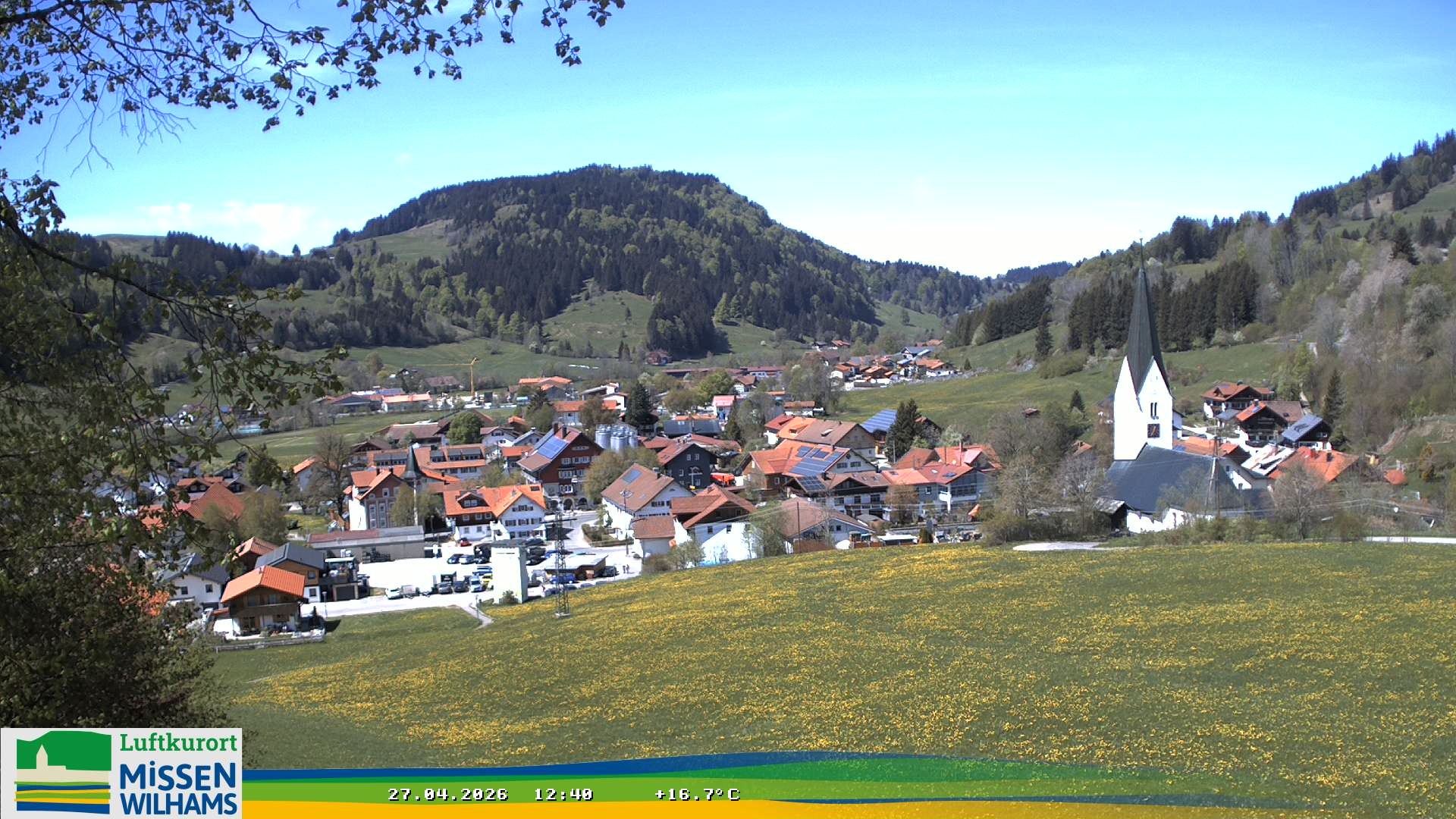 Archived image Webcam View Missen Village