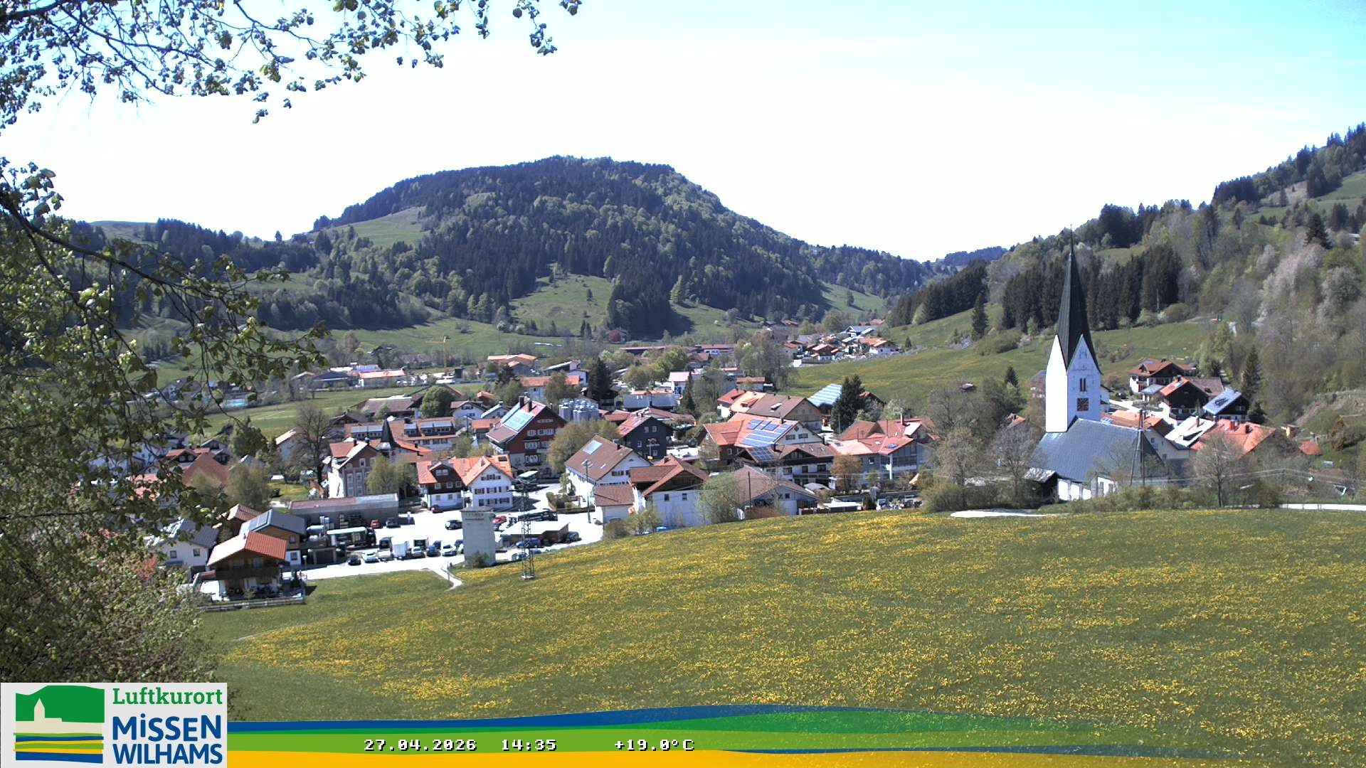 Archived image Webcam View Missen Village