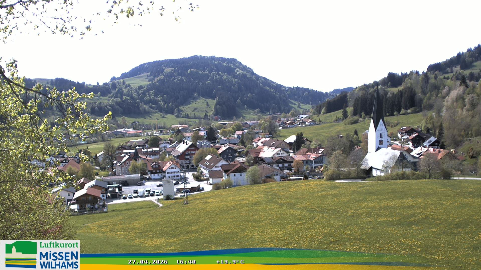Archived image Webcam View Missen Village