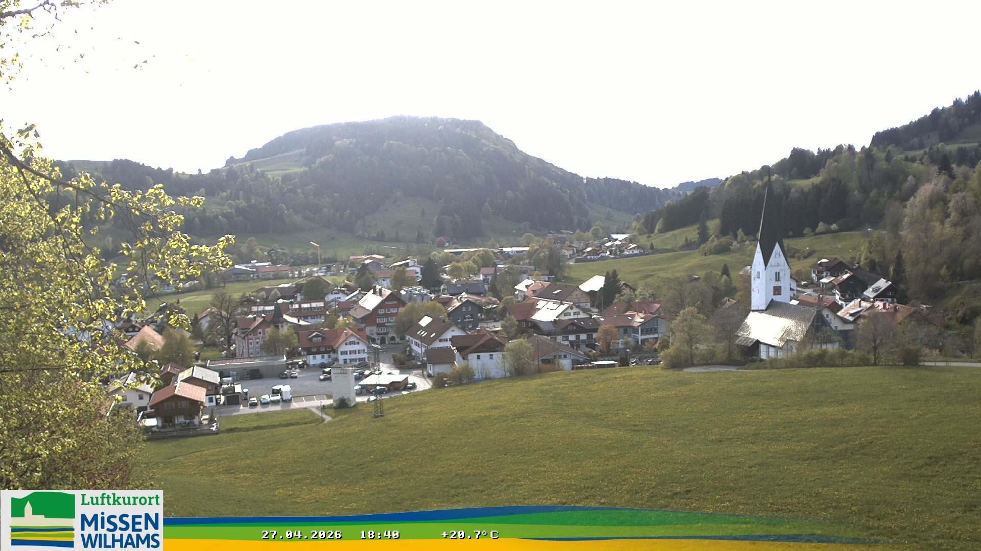 Archived image Webcam View Missen Village