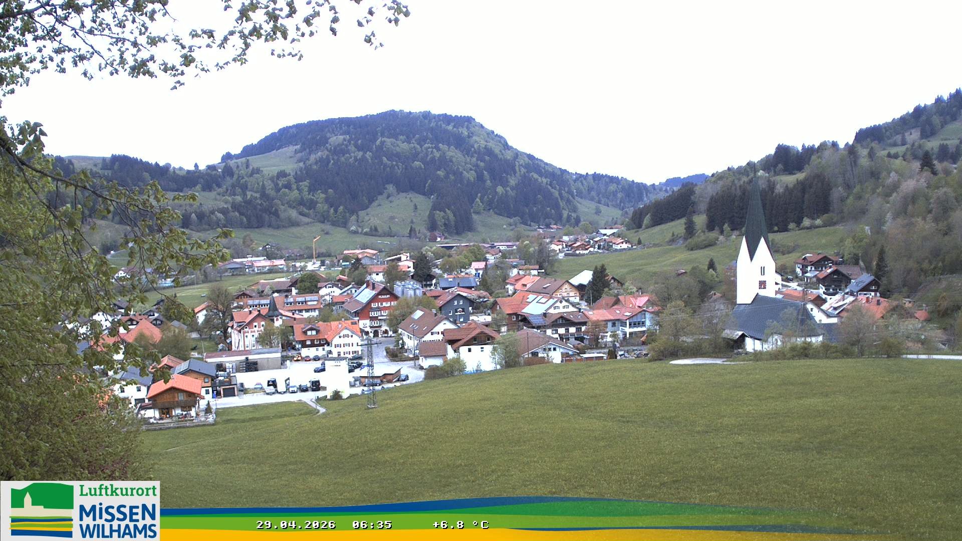 Archiv Foto Webcam Ortsansicht Missen