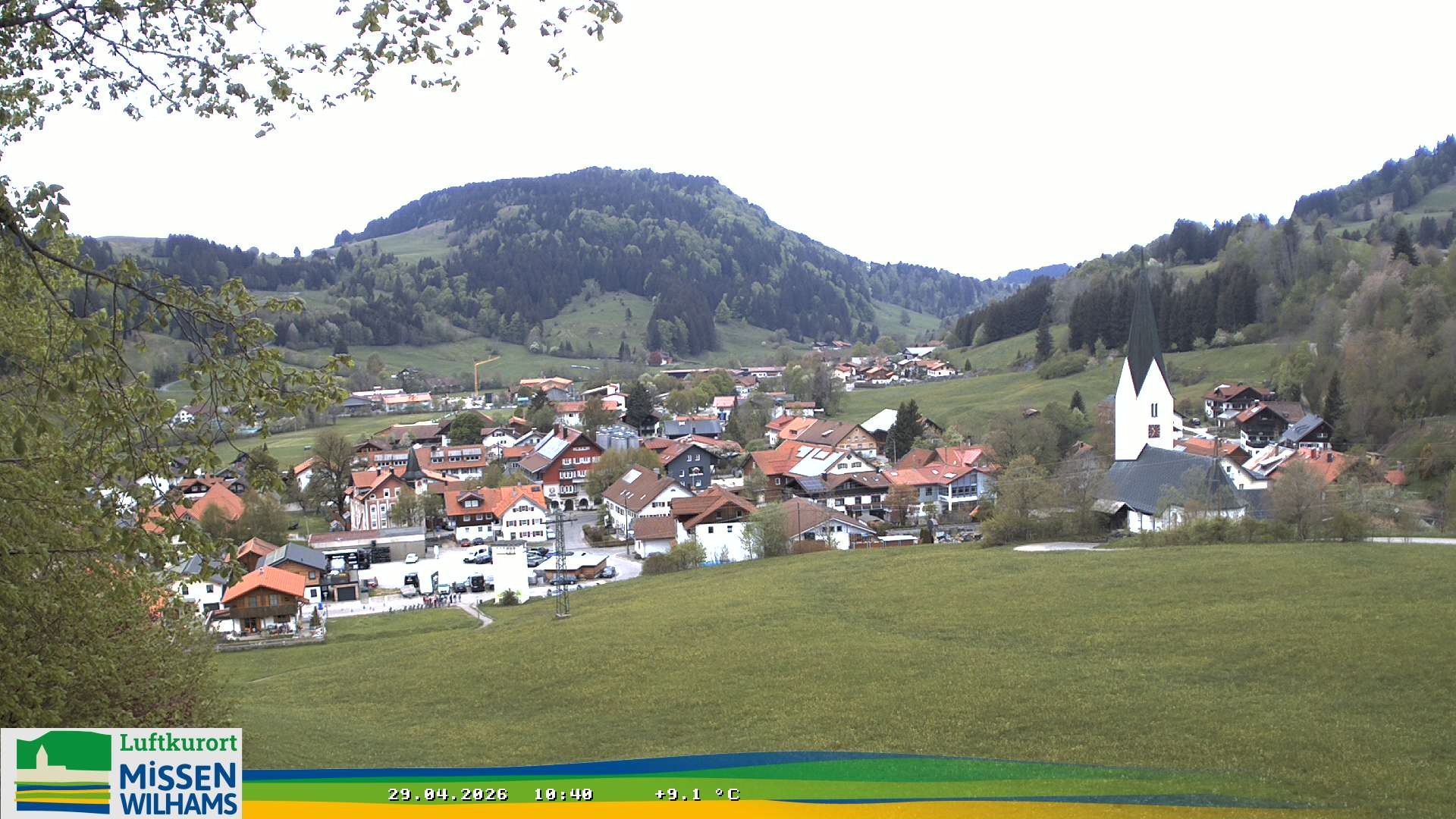 Archived image Webcam View Missen Village