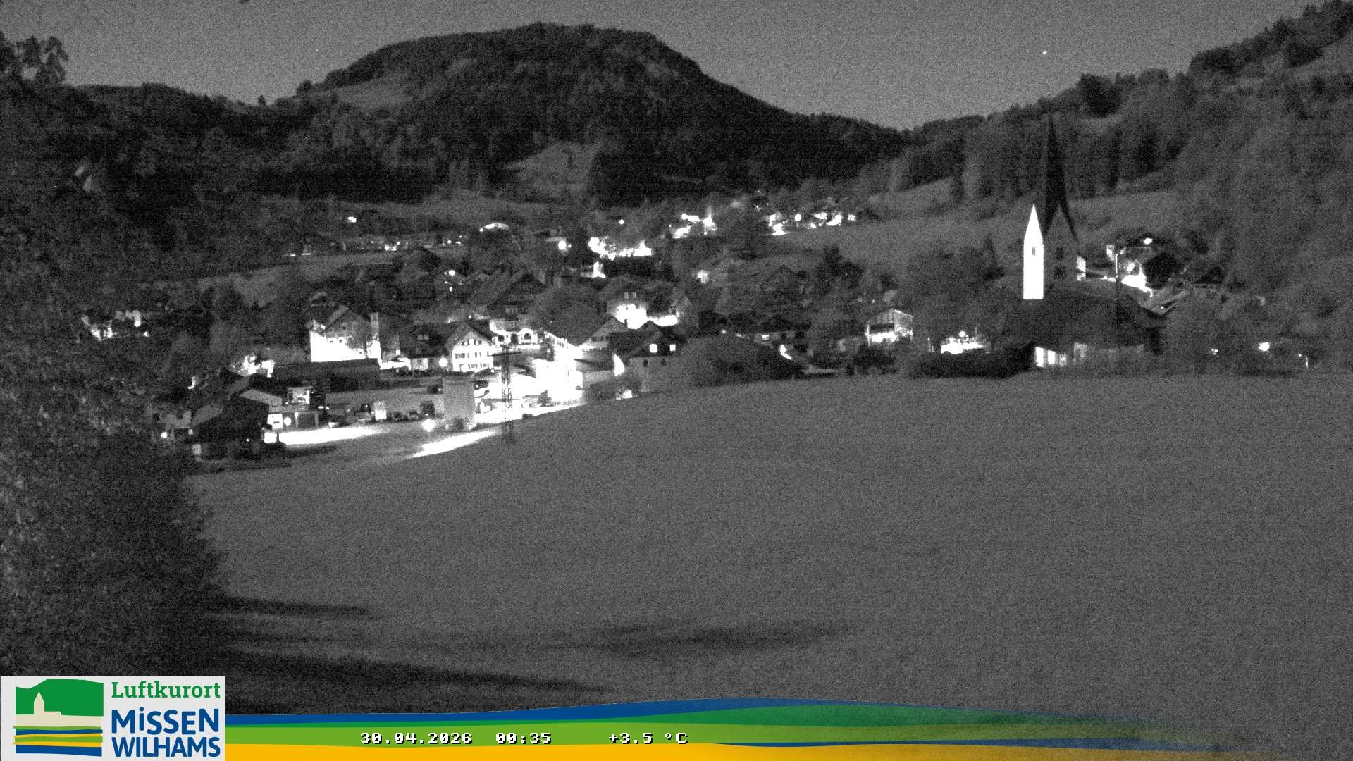 Archiv Foto Webcam Ortsansicht Missen